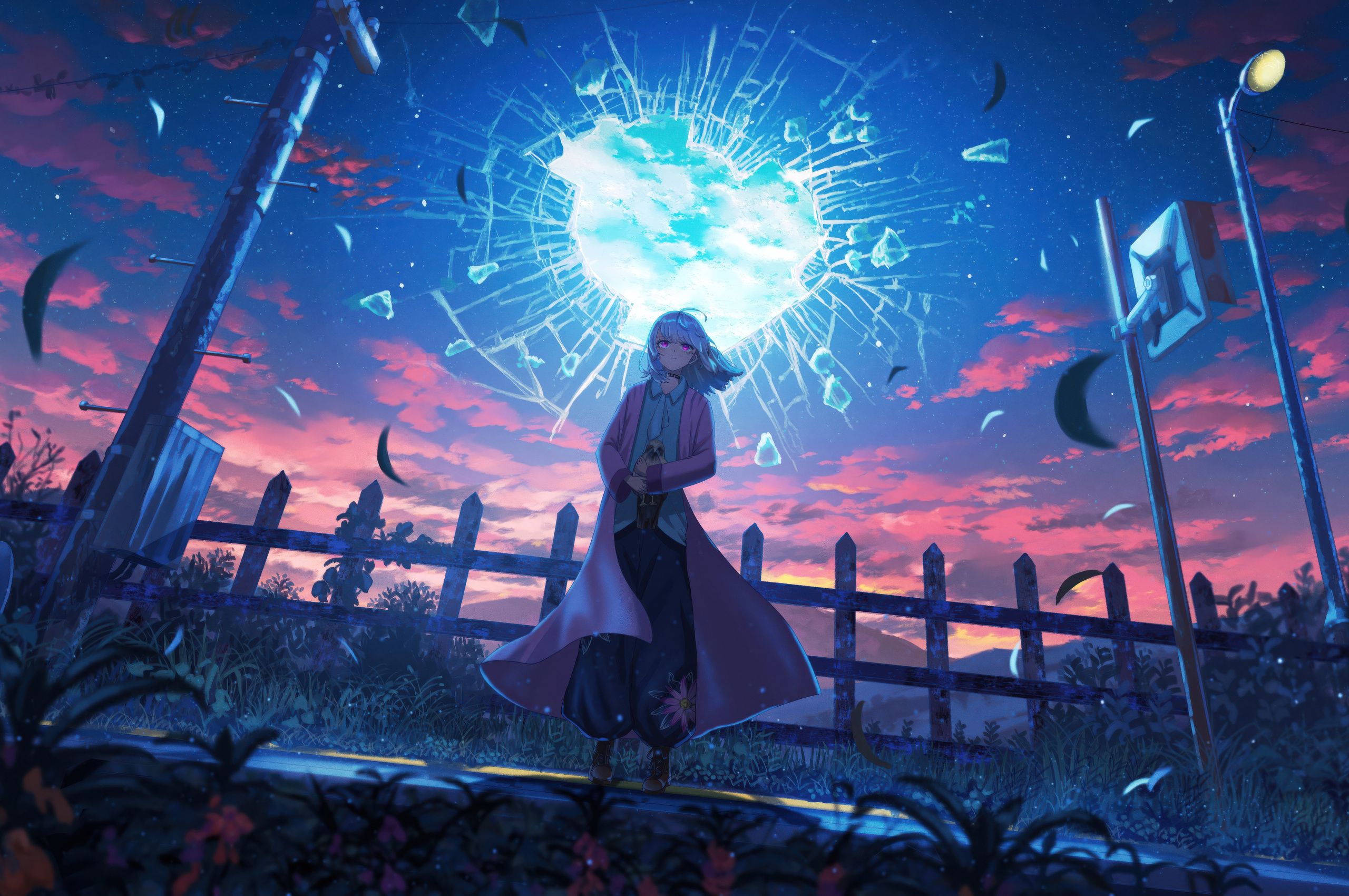 2560x1700 Anime Girl Radiance Chromebook Pixel , HD 4k Wallpaper, Image, Background, Photos and Picture