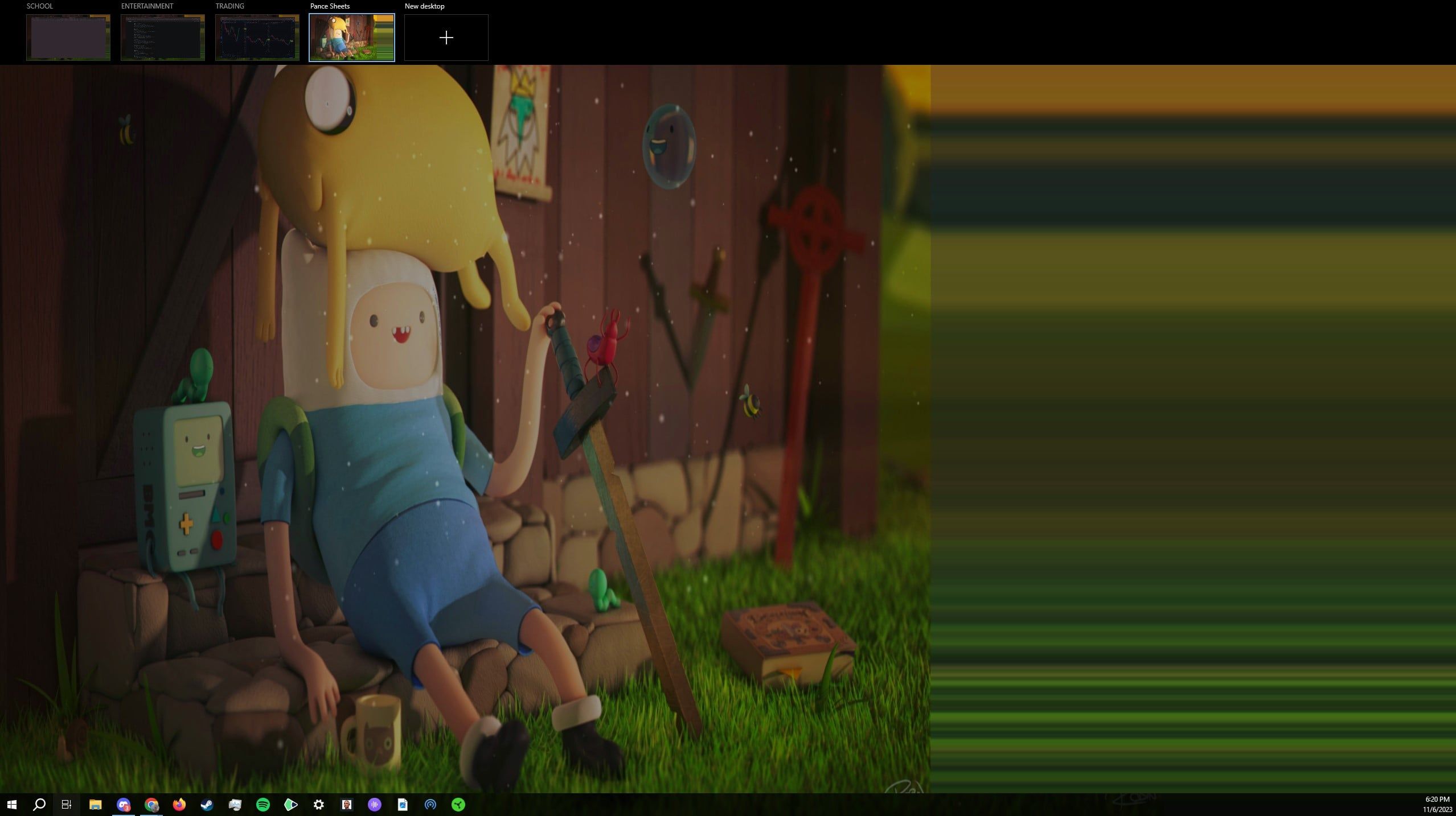 2557x1434 Image error while using wallpaper engine