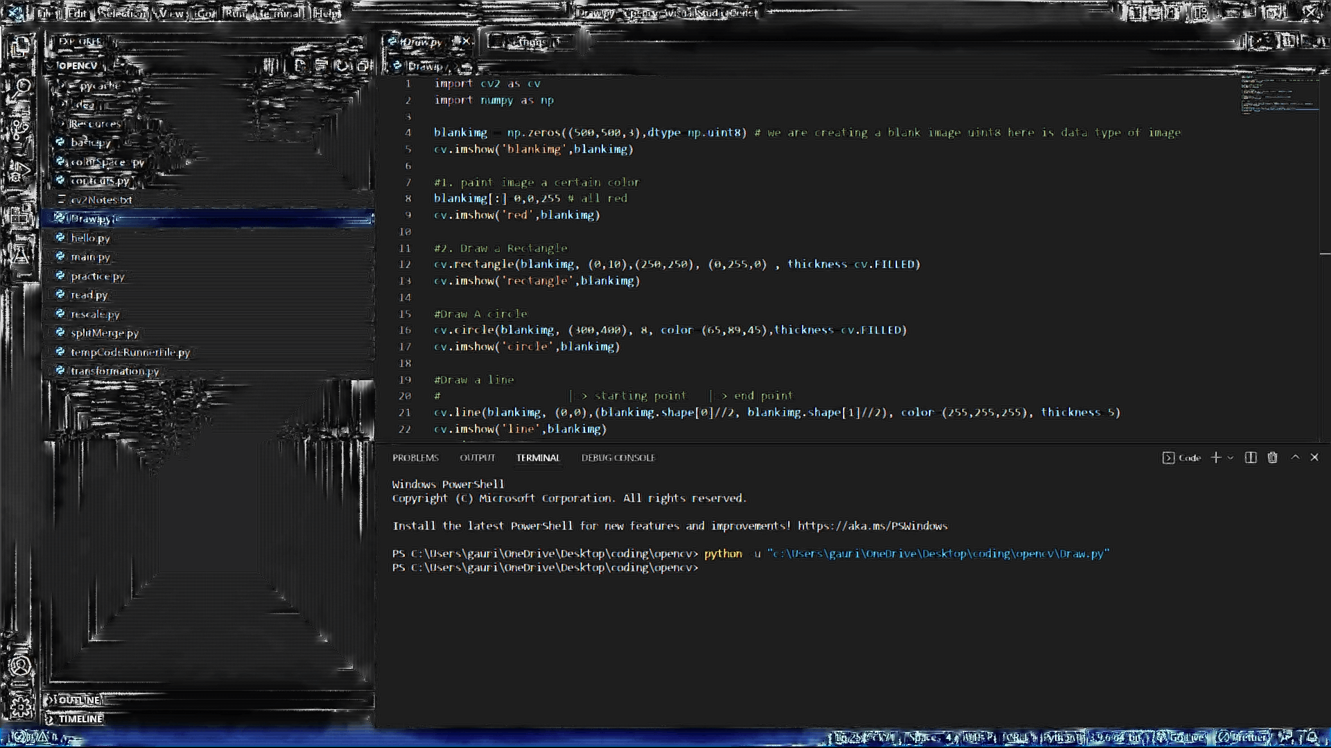 1920x1080 Strange visual glitches in some apps like vs code in windows 11. Q&A