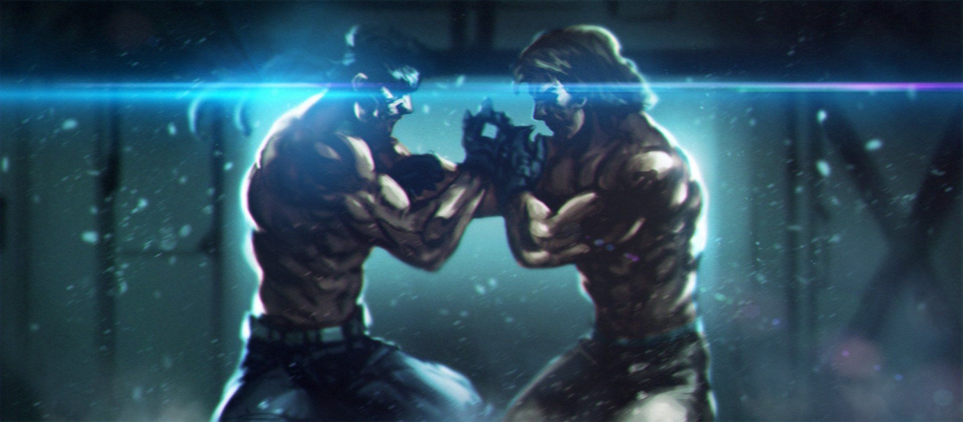 1920x842 Metal Gear Solid: Epic Showdown of Liquid and Solid Snake in HDx1080
