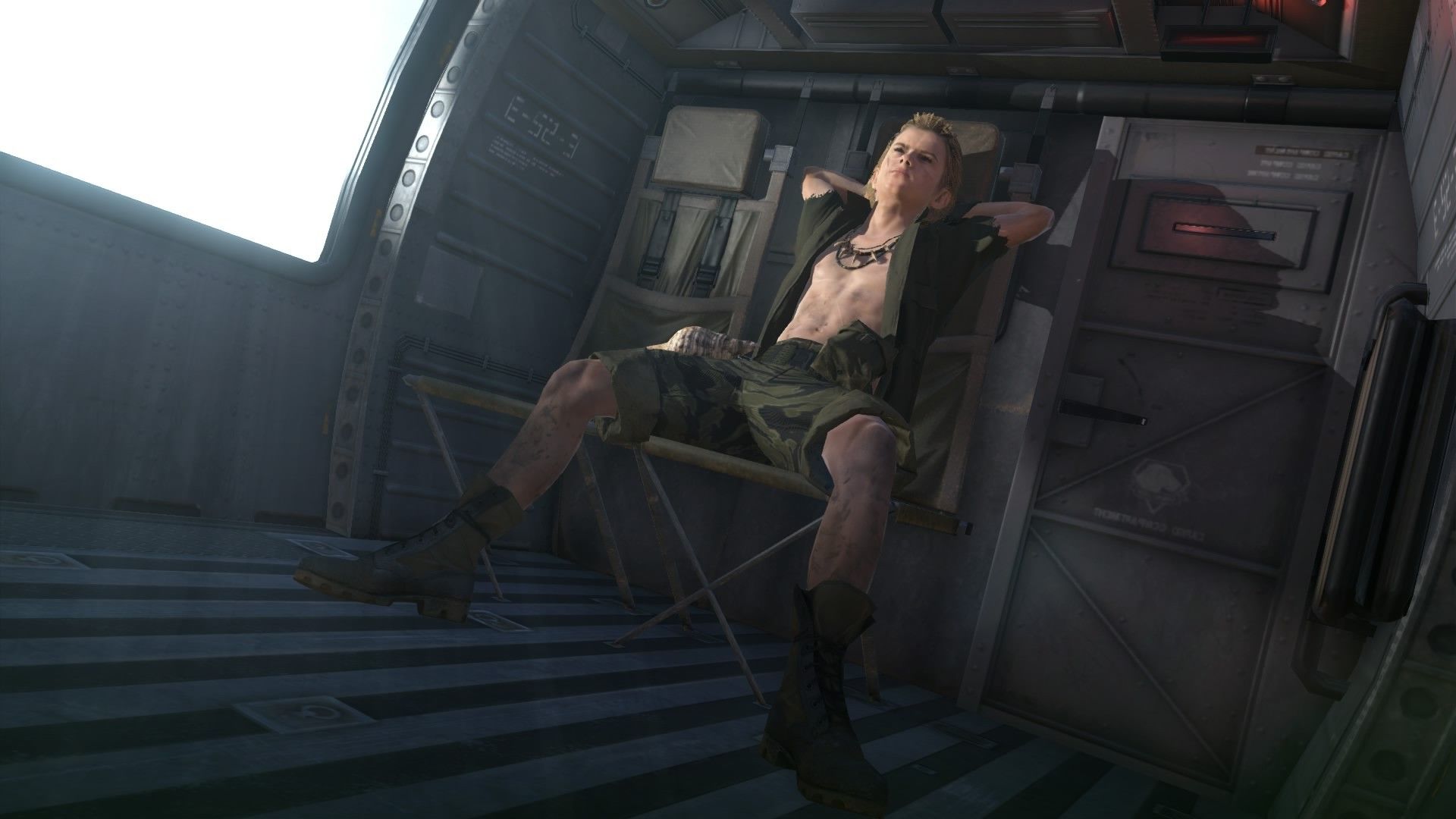 1920x1080 metal gear solid v the phantom pain liquid snake belly flat belly Wallpaper HD / Desktop and Mobile Background