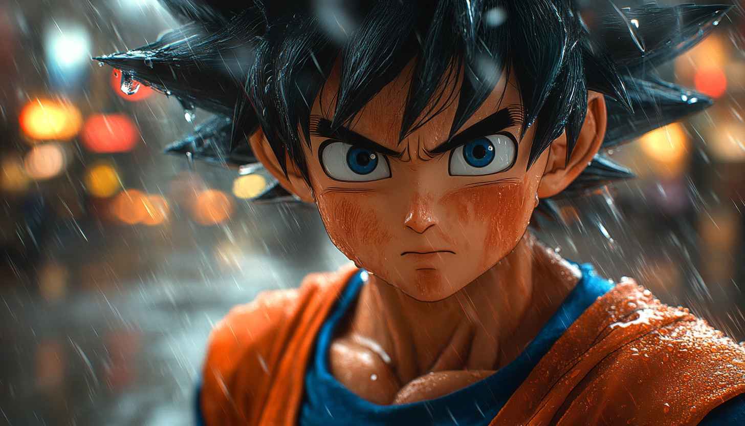 1456x832 Goku Anime Wallpaper, Dragon Ball Z 4K, Cool Wallpaper