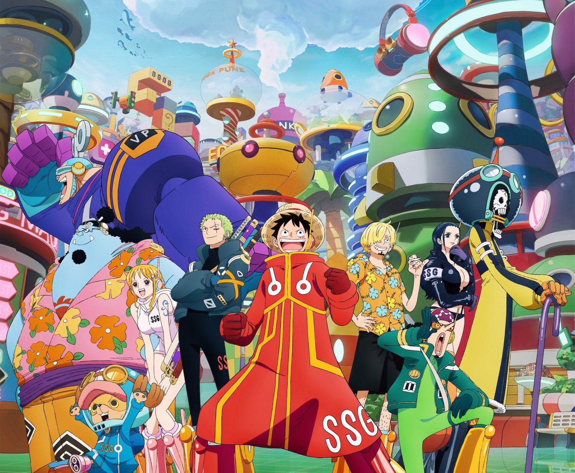 1920x1580 One Piece HD Wallpaper: Epic Adventure Awaits!x2380