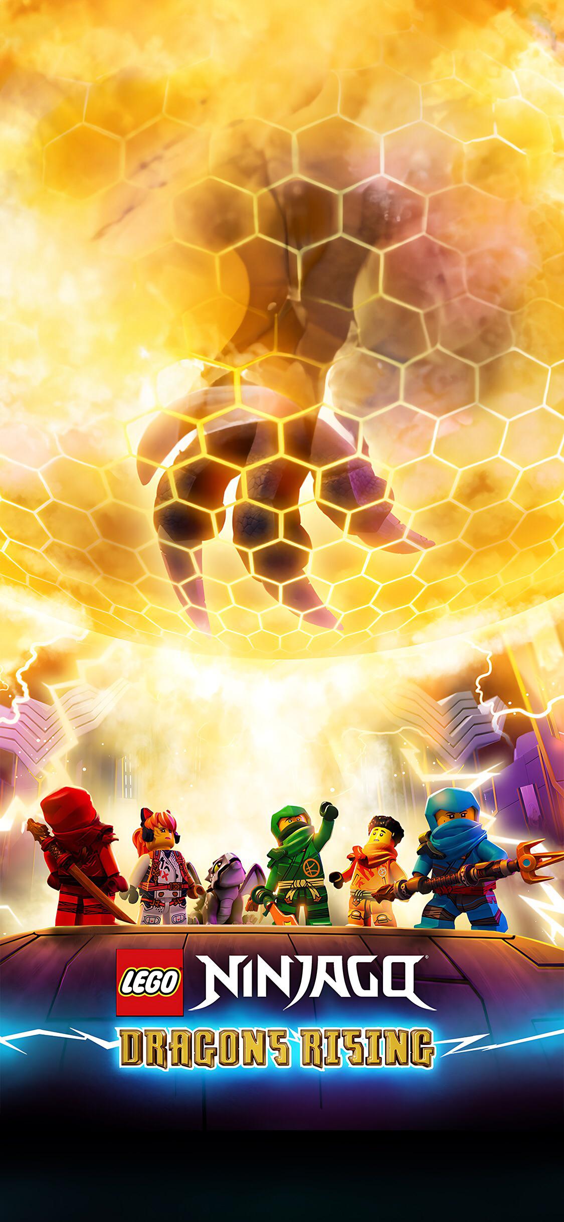 1125x2436 Ninjago: Dragons Rising Wallpaper
