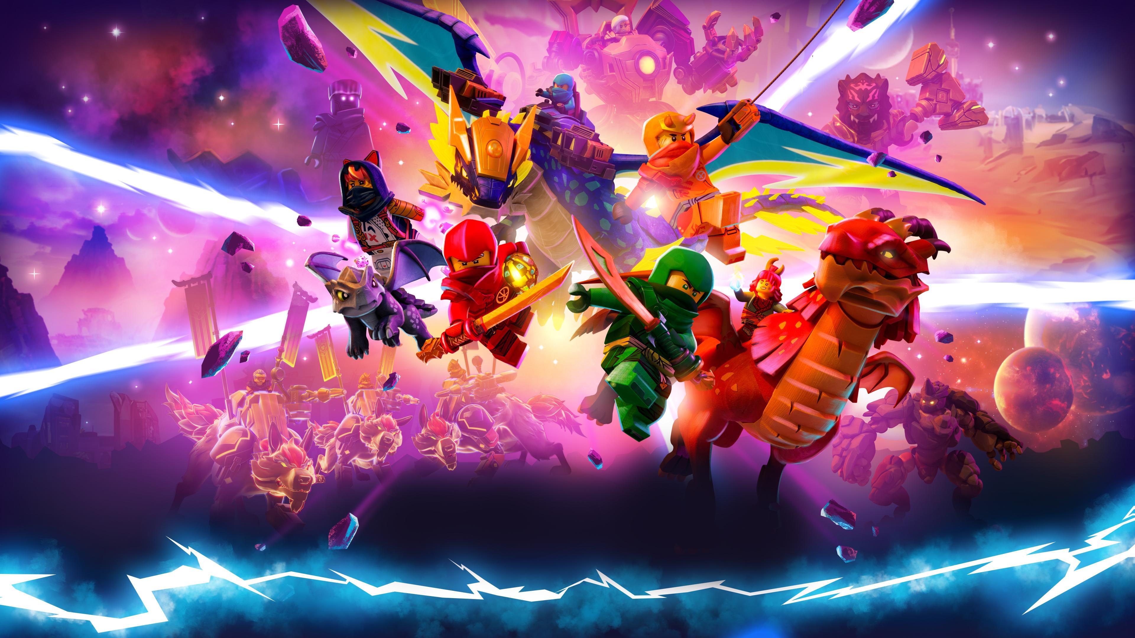 3840x2160 Prime Video: LEGO Ninjago Dragons Rising, Season 1