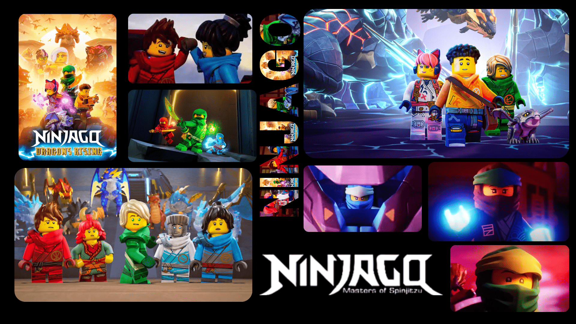 1920x1080 Ninjago: Dragons Rising Wallpaper