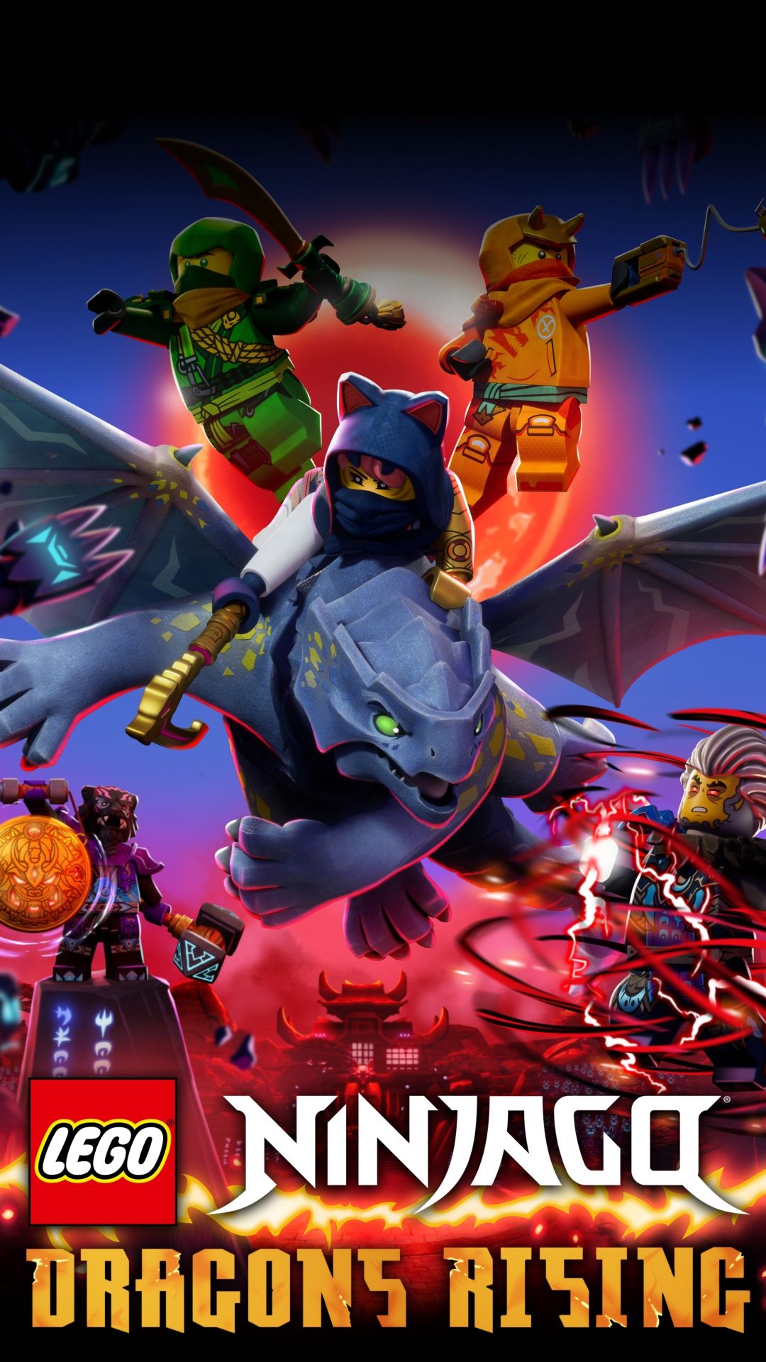 1080x1920 Ninjago: Dragons Rising