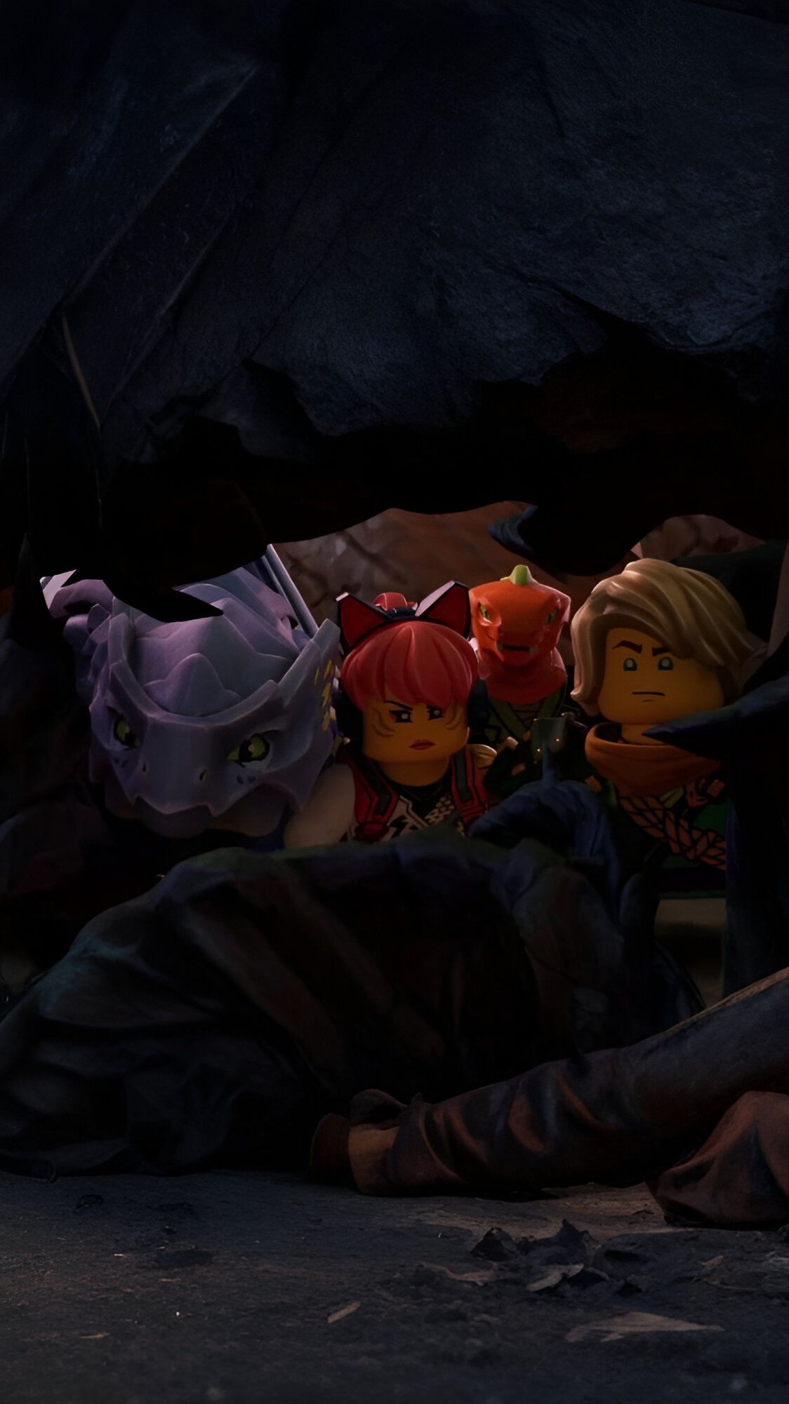 1124x2000 Ninjago: Dragons Rising Season Part 2 Wallpaper