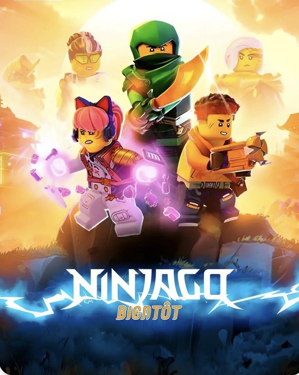 957x1200 A new poster for 'Ninjago: Dragons Rising' has been released!