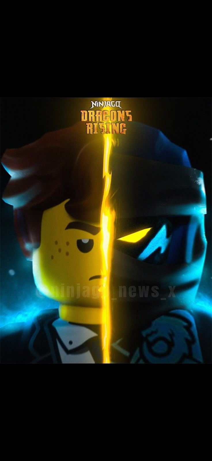736x1595 Ninja. Jay ninjago, iPhone wallpaper illustration, Walker wallpaper