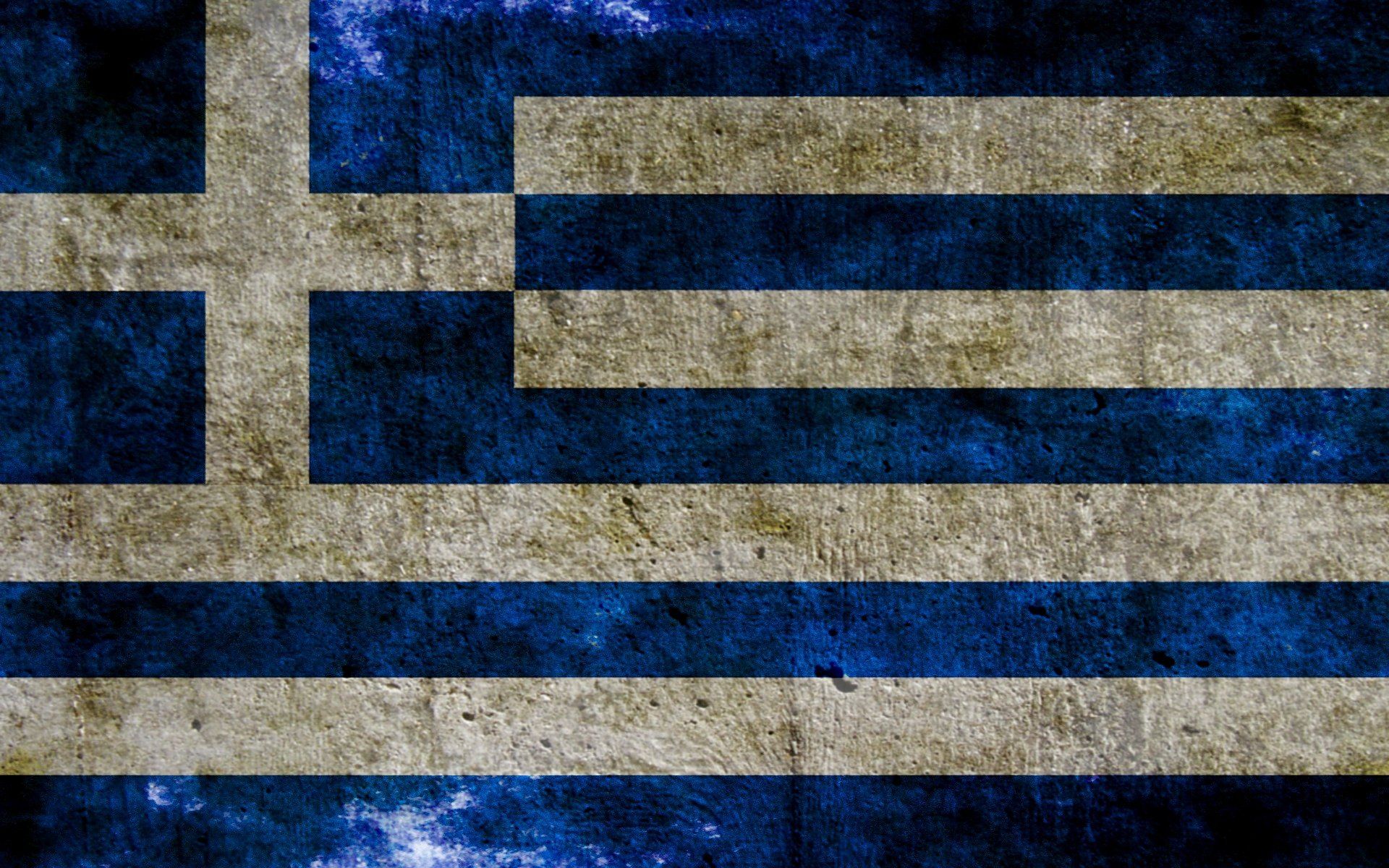 1920x1200 HD Wallpaper of the Iconic Greek Flag