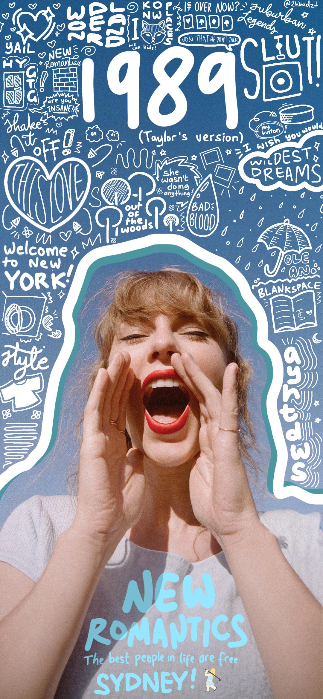 1080x2340 My current wallpaper (1989 Taylor's Version)