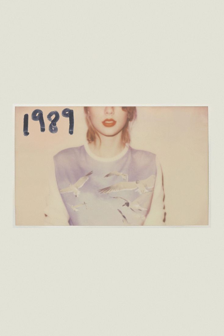 735x1102 Download 1989 Taylor Swift Minimal Album Cover Wallpaper