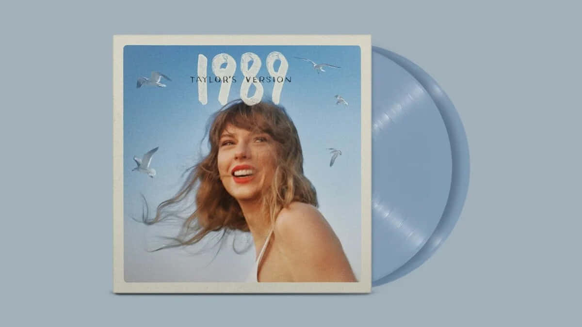 1200x675 Download 1989 Taylors Version Vinyl Album Cover Wallpaper
