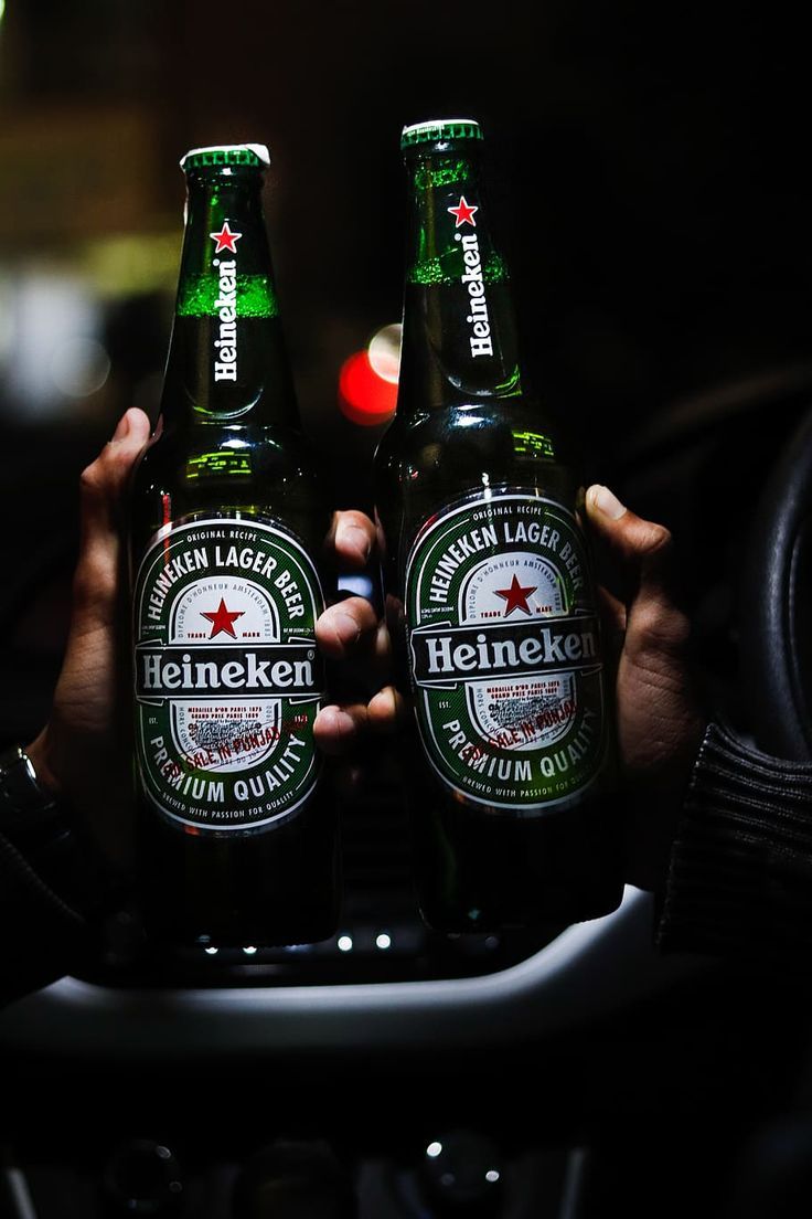 736x1104 two, beer, bottles, of, heineken, green, beverages, car