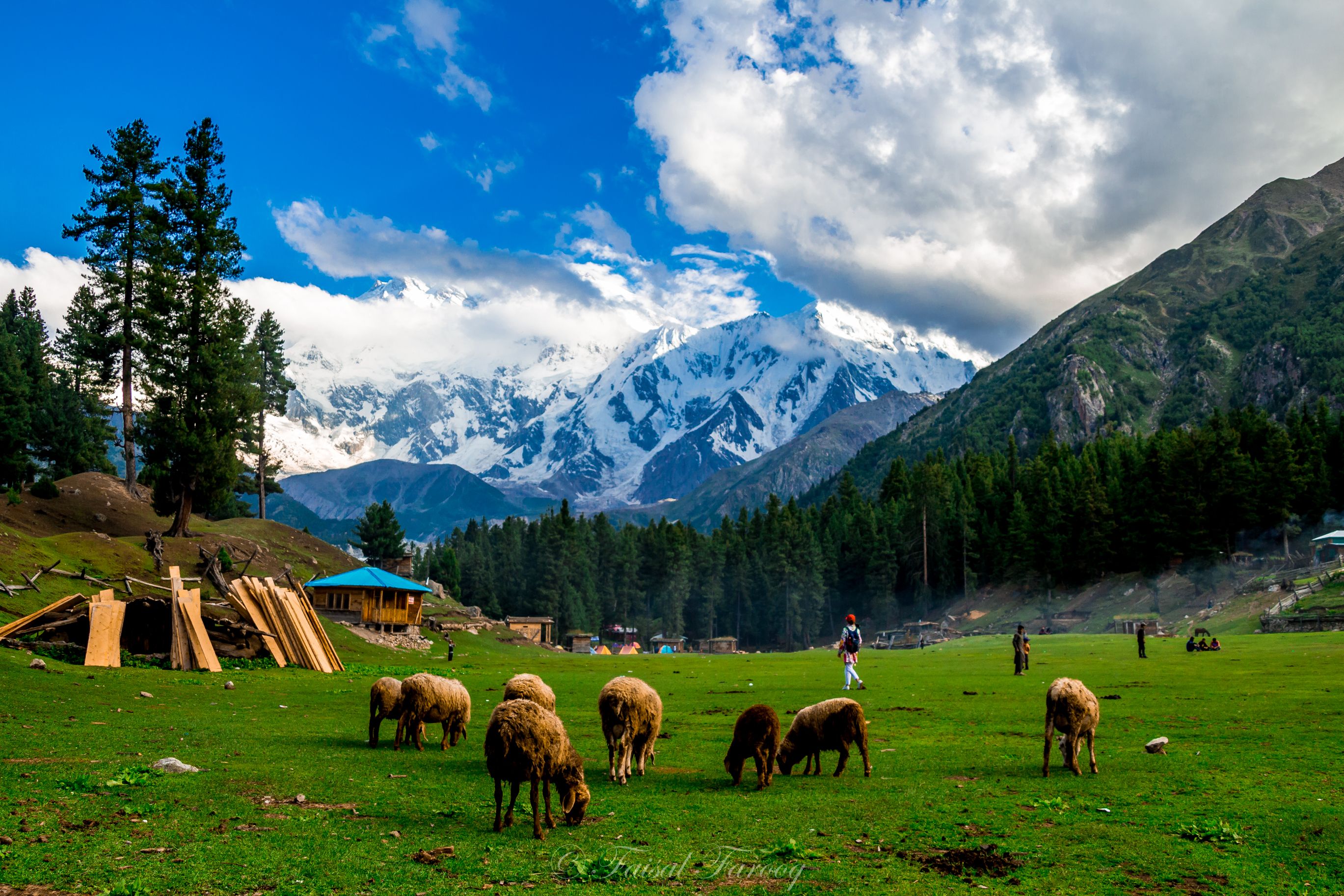 2738x1825 Fairy Meadows, the land of