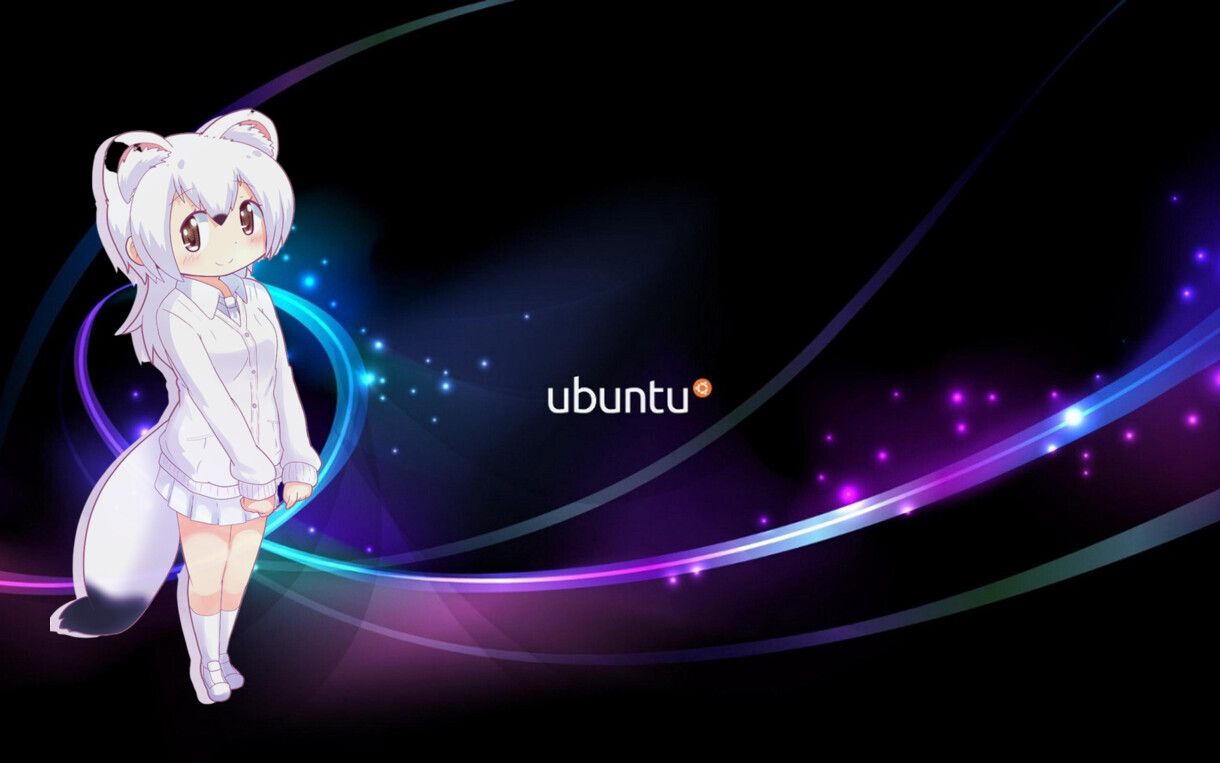 1220x763 Ubuntu Anime Wallpaper