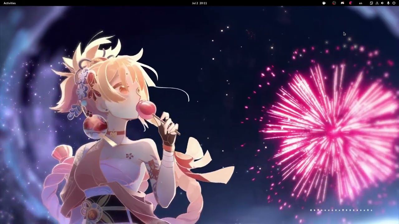 1280x720 GitHub Gnome Ext Hanabi: Live Wallpaper For GNOME · GitHub