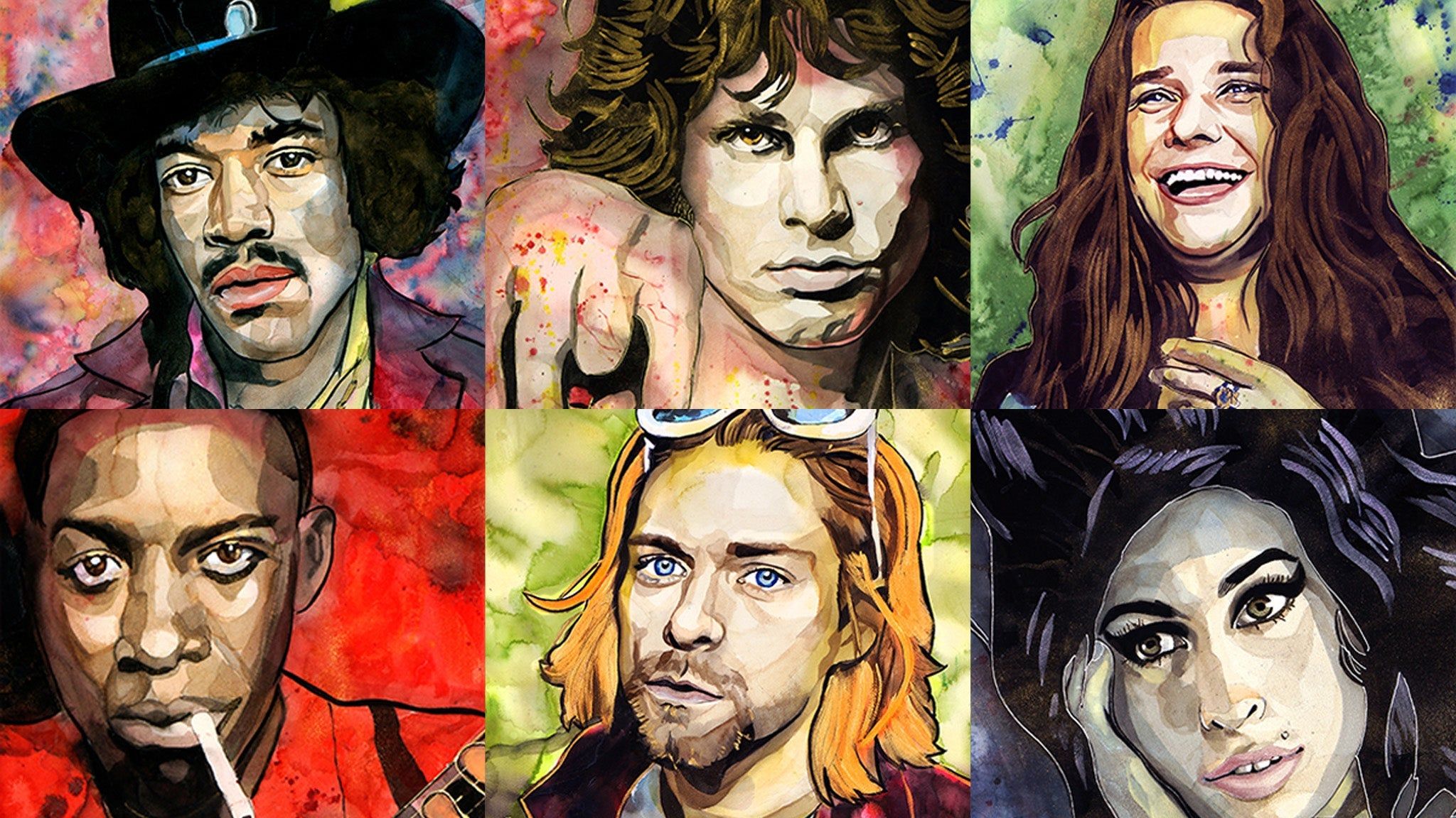 2048x1152 The 27 Club to Hendrix, Joplin, Winehouse, Cobain and more