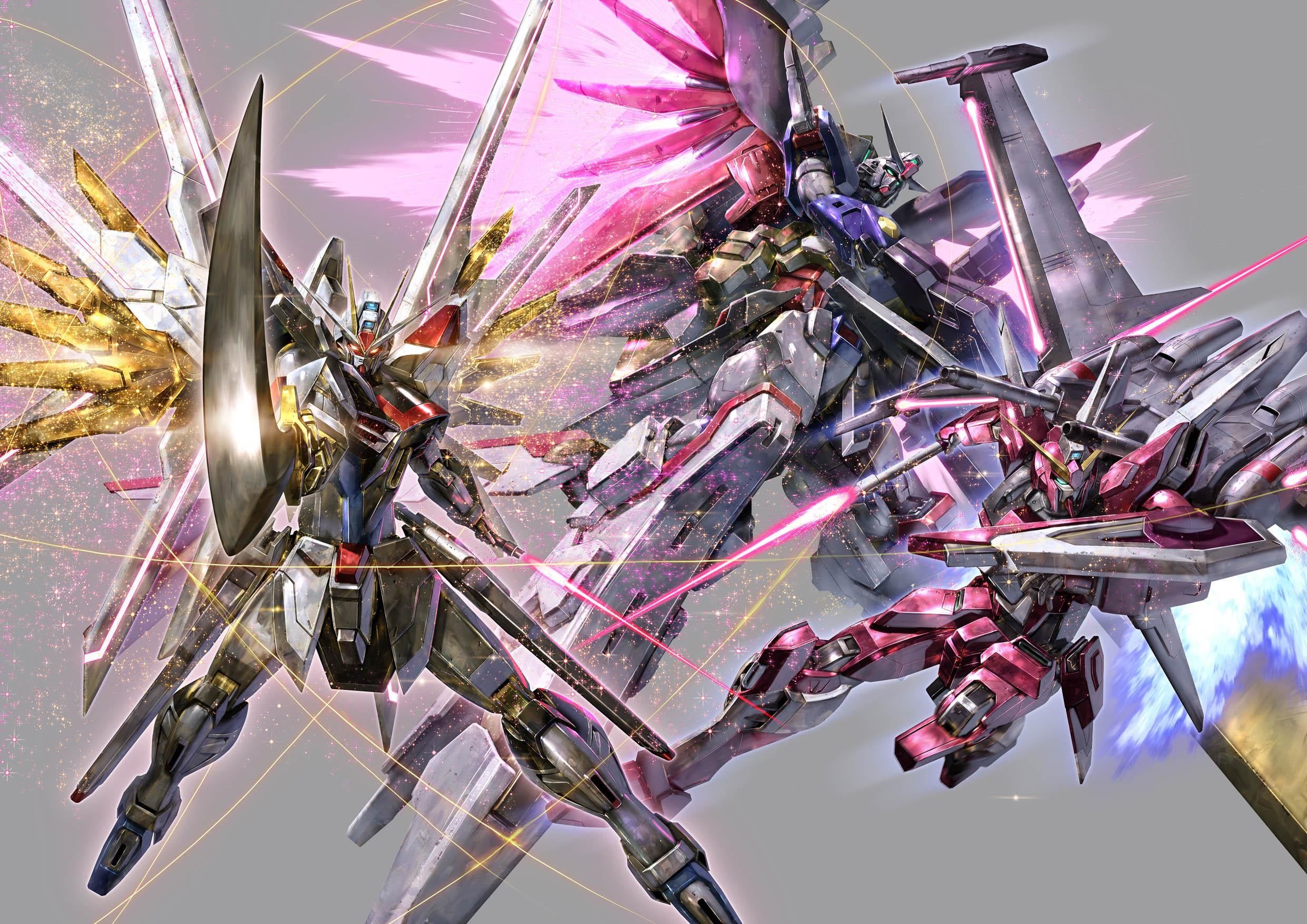 2480x1754 Official New Gundam SEED Freedom Wallpaper Artwork by Morishita Naochika himself