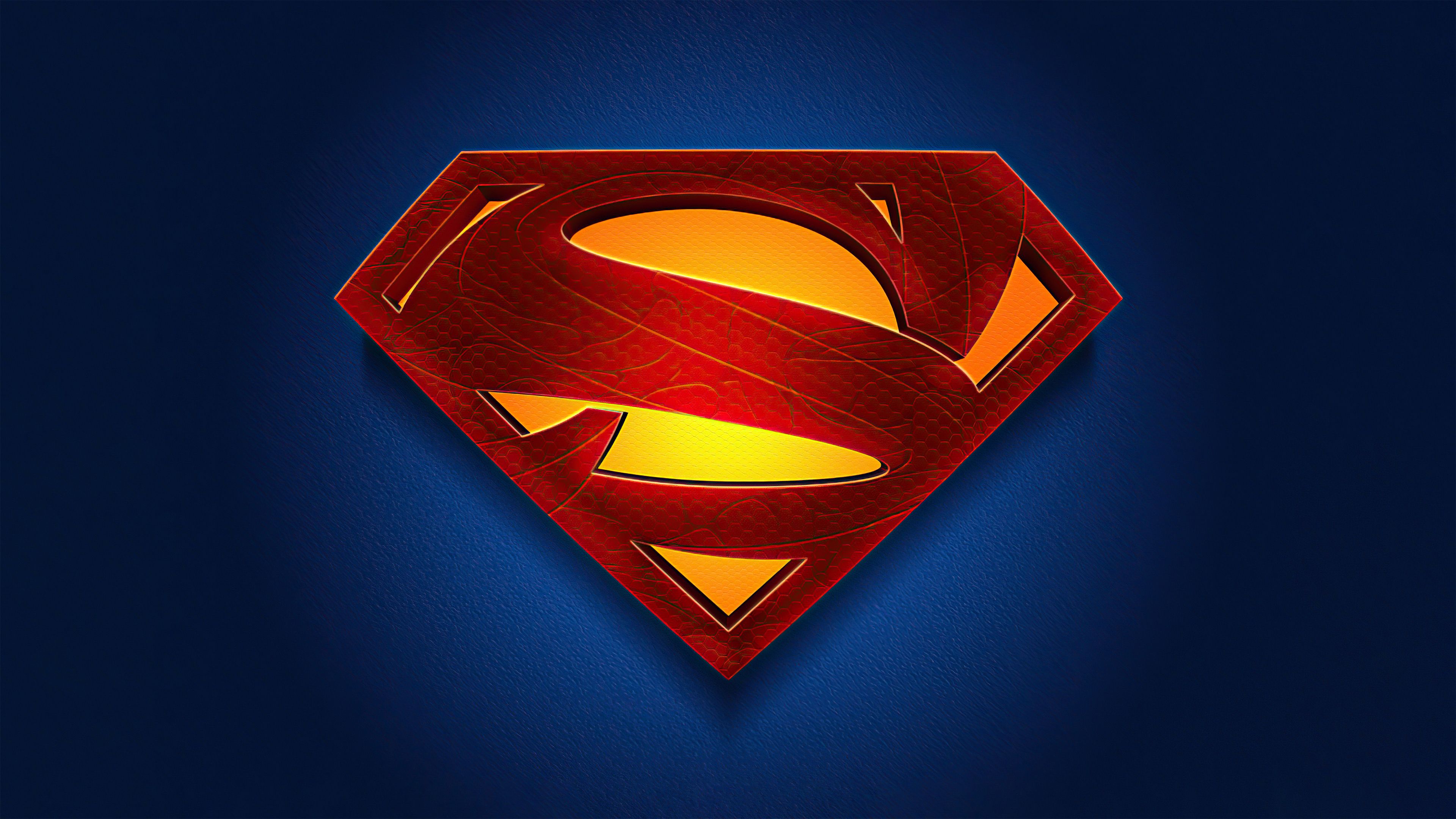 3840x2160 DC Comics Superman Logo 4K HD Superman Wallpaper