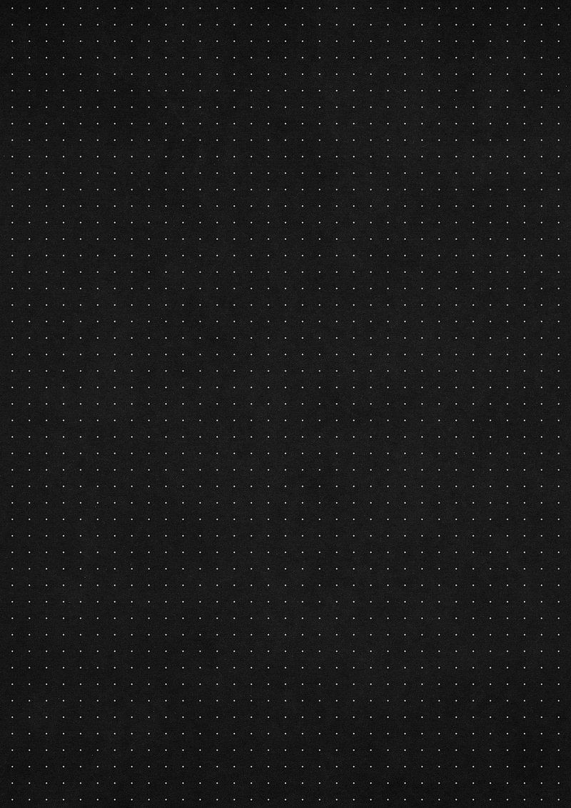 800x1131 Black dotted grid background, minimal
