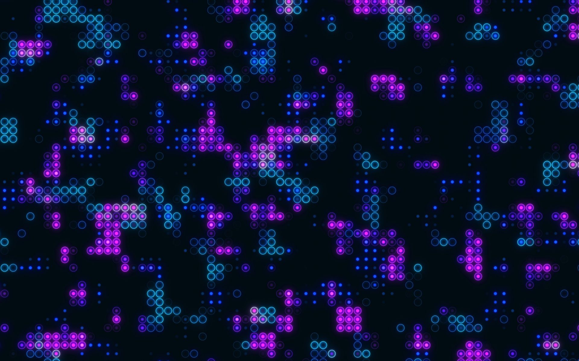 1920x1200 Abstract background Wallpaper 4K, Grid, Neon circles