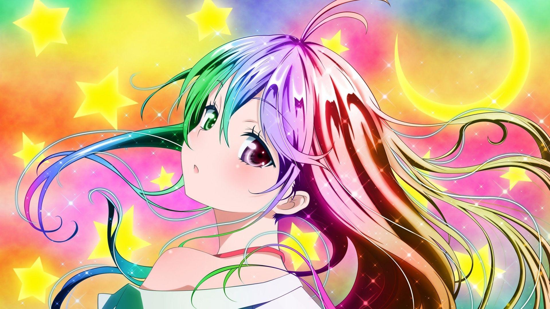 1920x1080 Download Anime HD Wallpaper Background Image anime girl young color