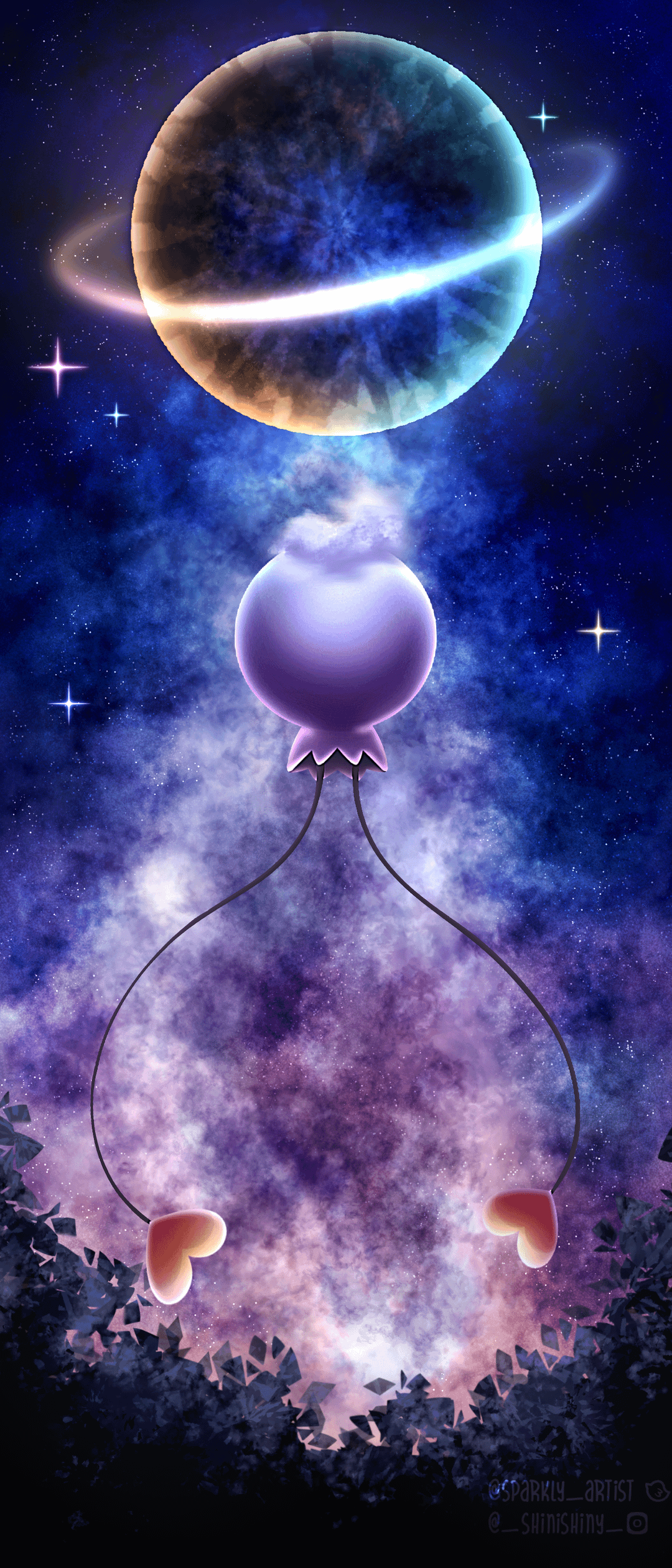 1080x2519 OC Drifloon wallpaper