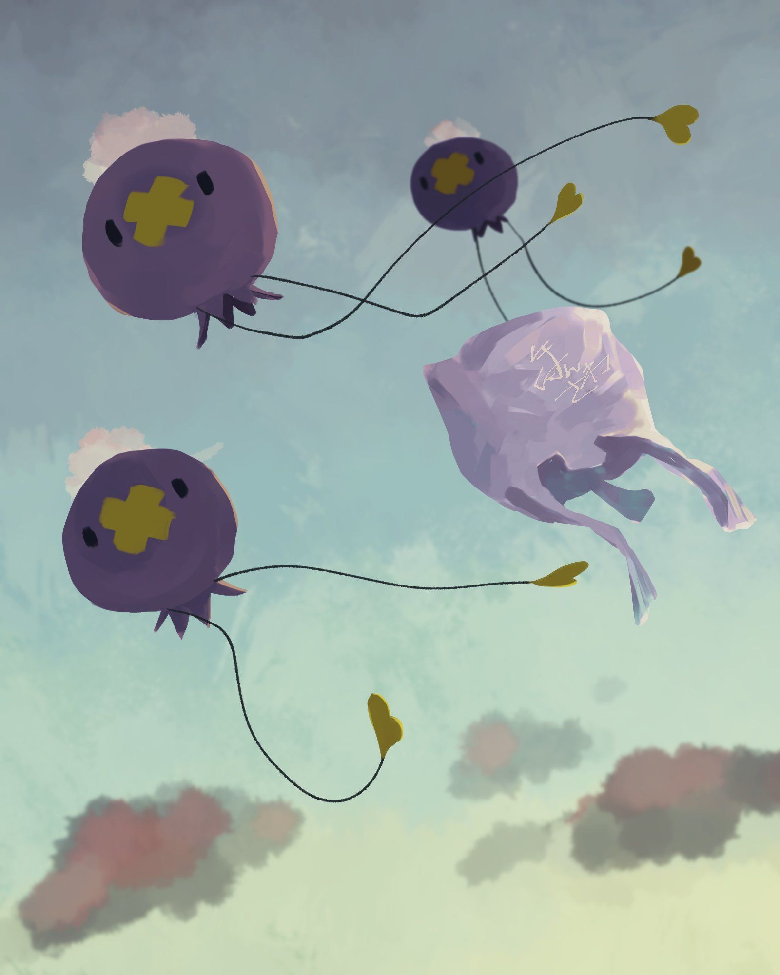1600x2000 Drifloon, Wallpaper Anime Image Board