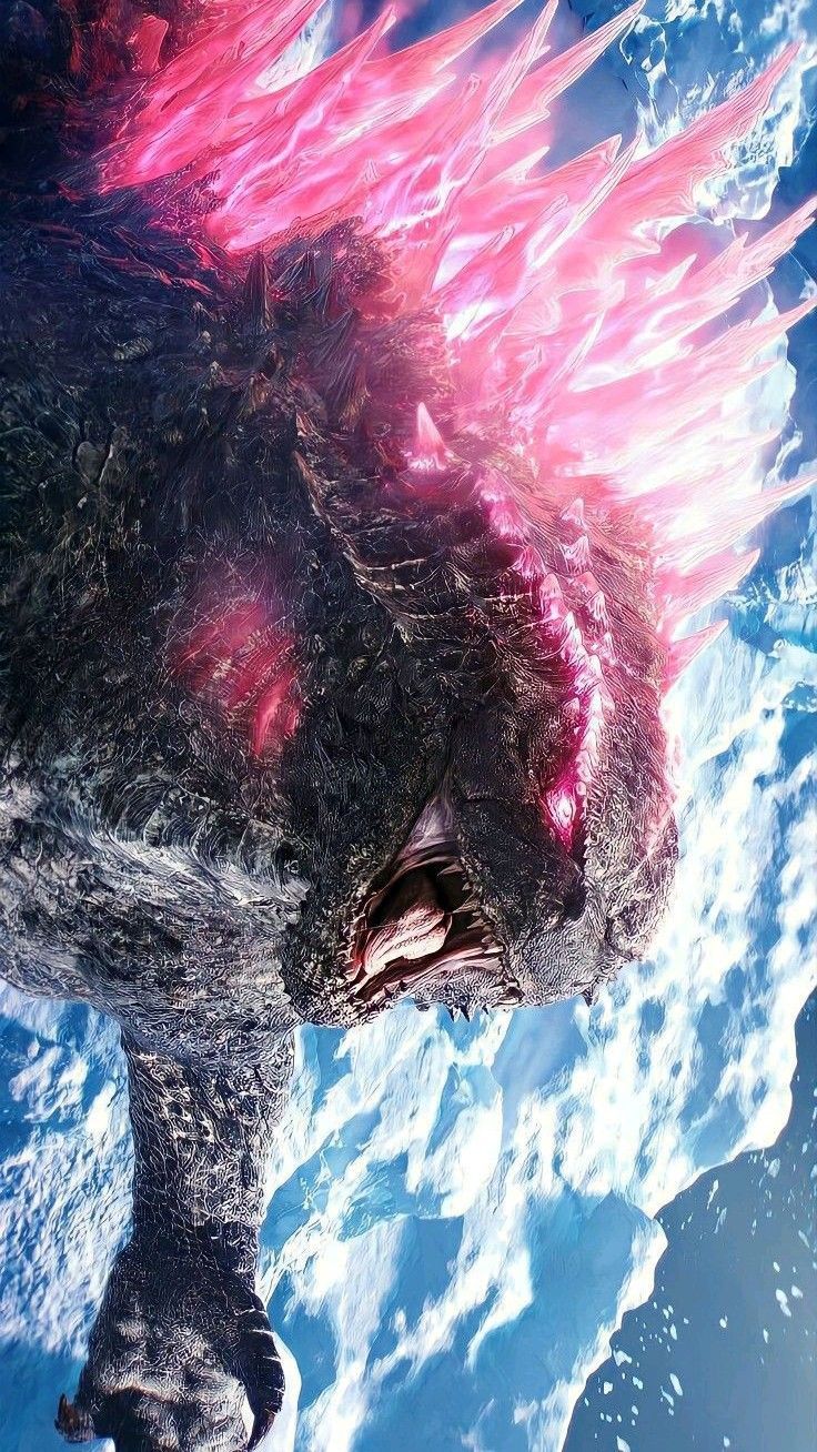736x1308 Evolved Godzilla