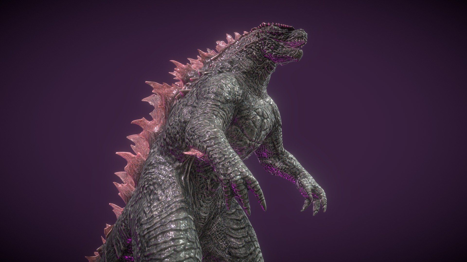 1920x1080 Evolved Godzilla Free 3D model by Pumpkin [d769ec6]