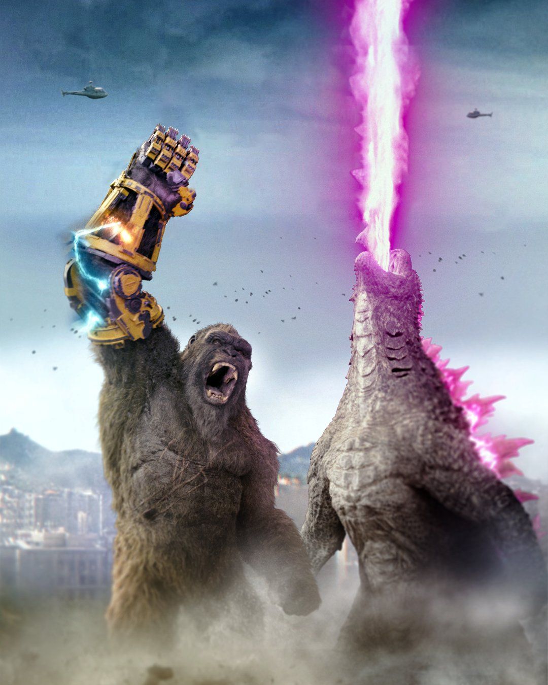1080x1350 Customize your Desktop & Phone with these Godzilla x Kong textless wallpaper!. Godzilla Minus Zero News