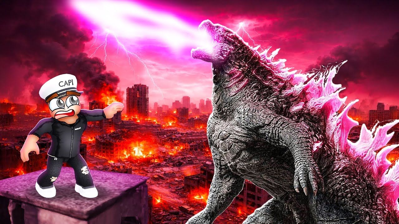 1280x720 EVOLVED GODZILLA UPDATE is AWESOME in ROBLOX