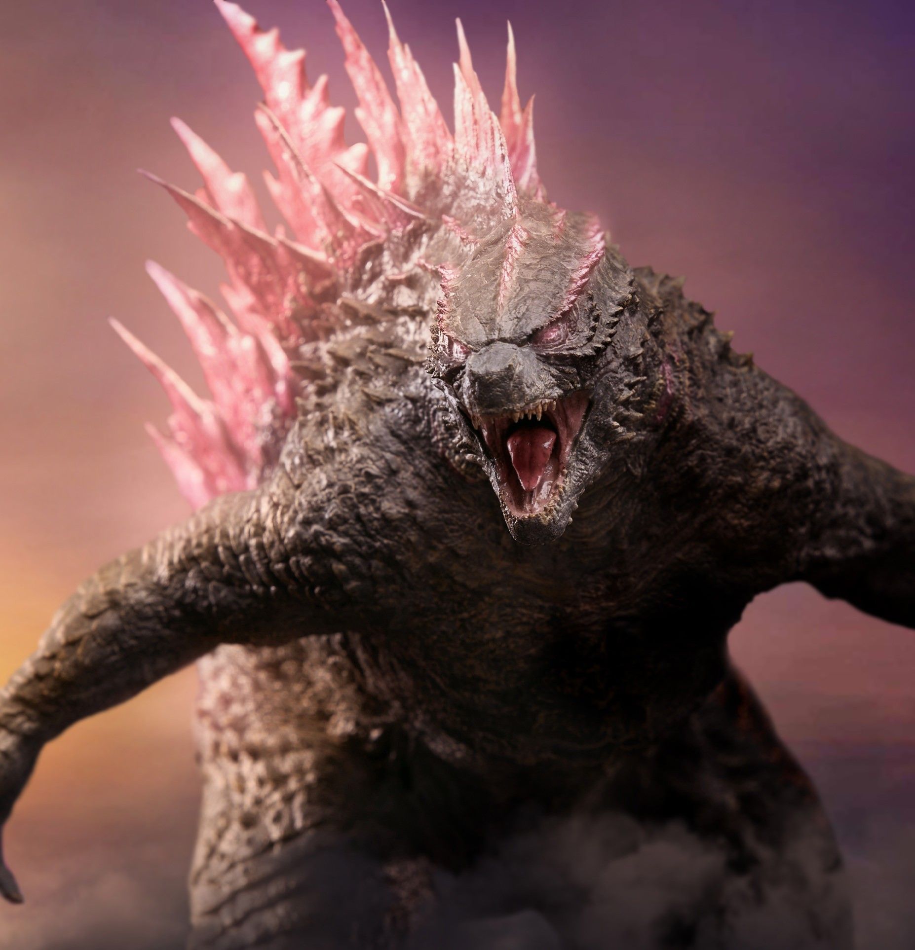 1854x1926 Godzilla 2024 Evolved Form (Heat Ray Version) Statue