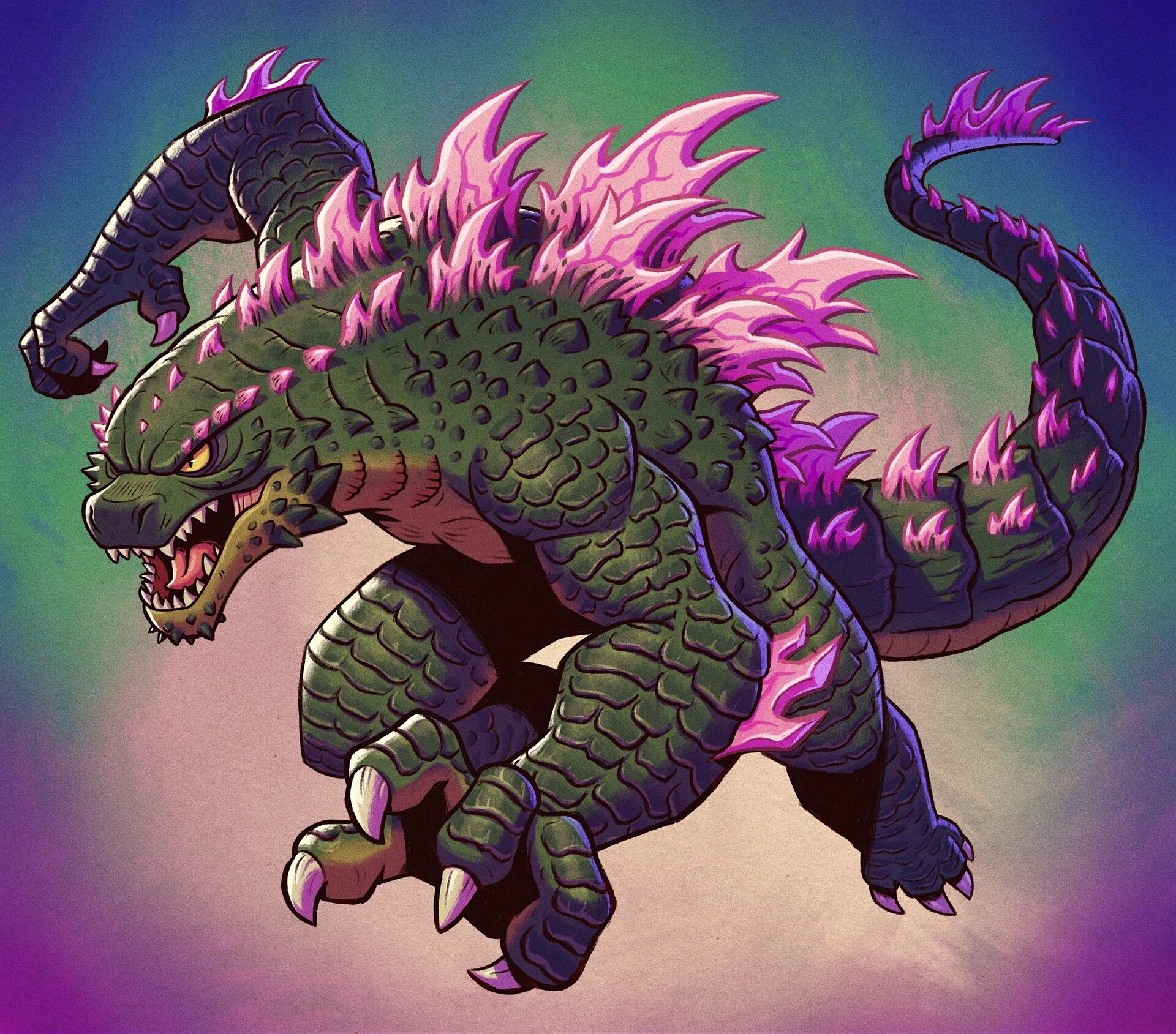 1920x1689 Godzilla Evolved