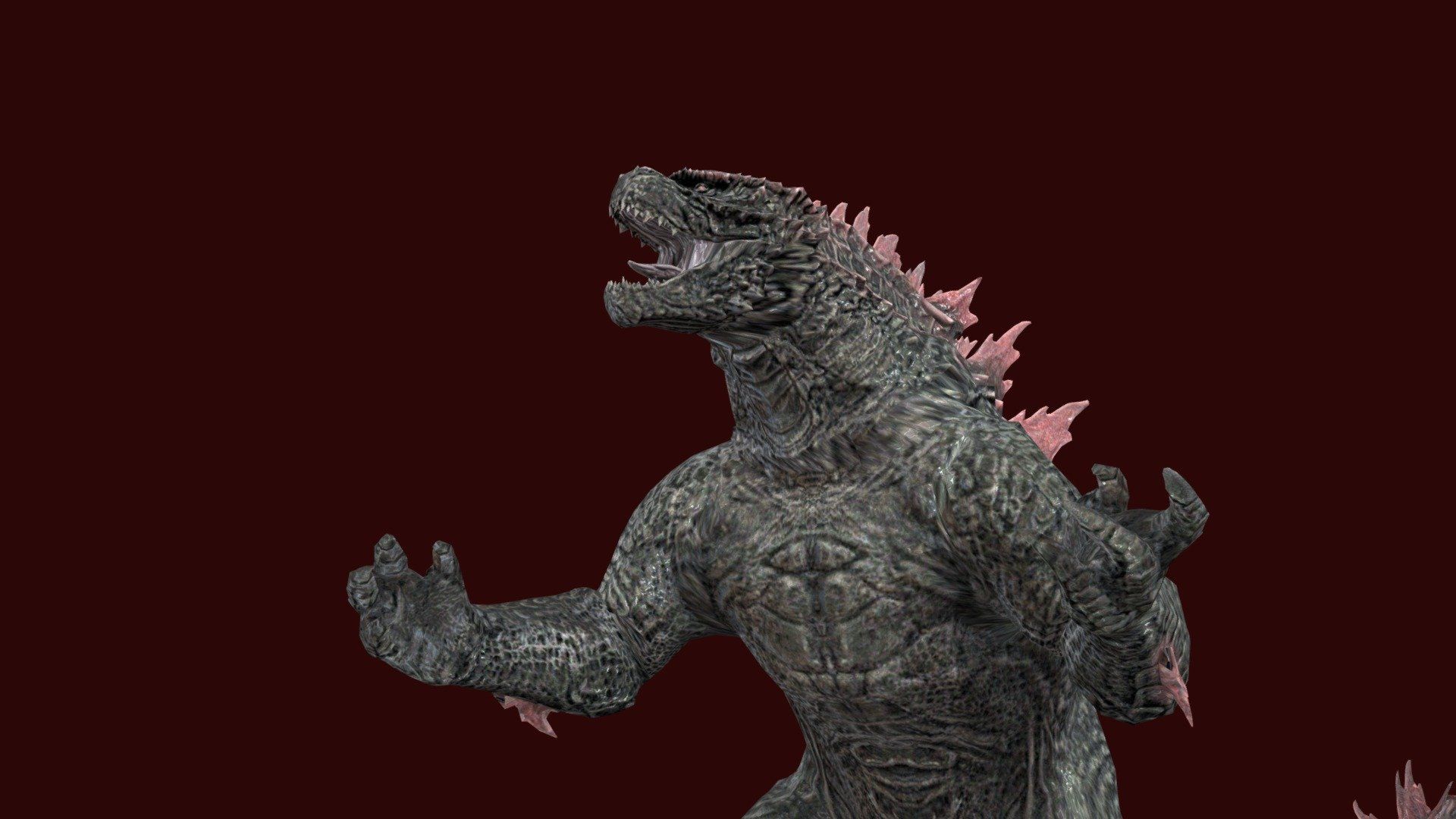 1920x1080 Evolved Godzilla 2024 Free 3D model by The Yakult man [cc61cad]