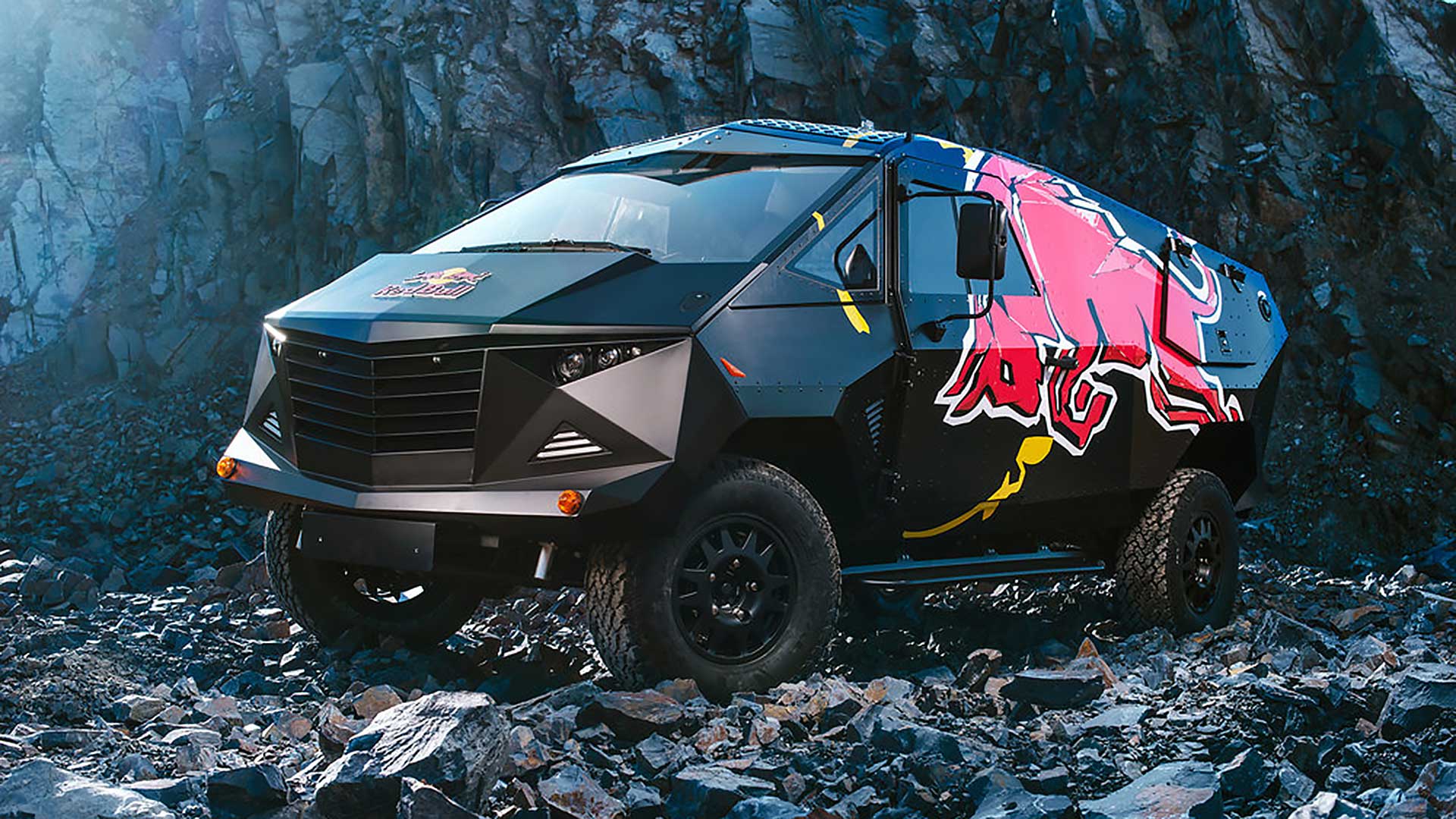 1920x1080 Meet Red Bull's “Armored Moon Vehicle” Land Rover Defender