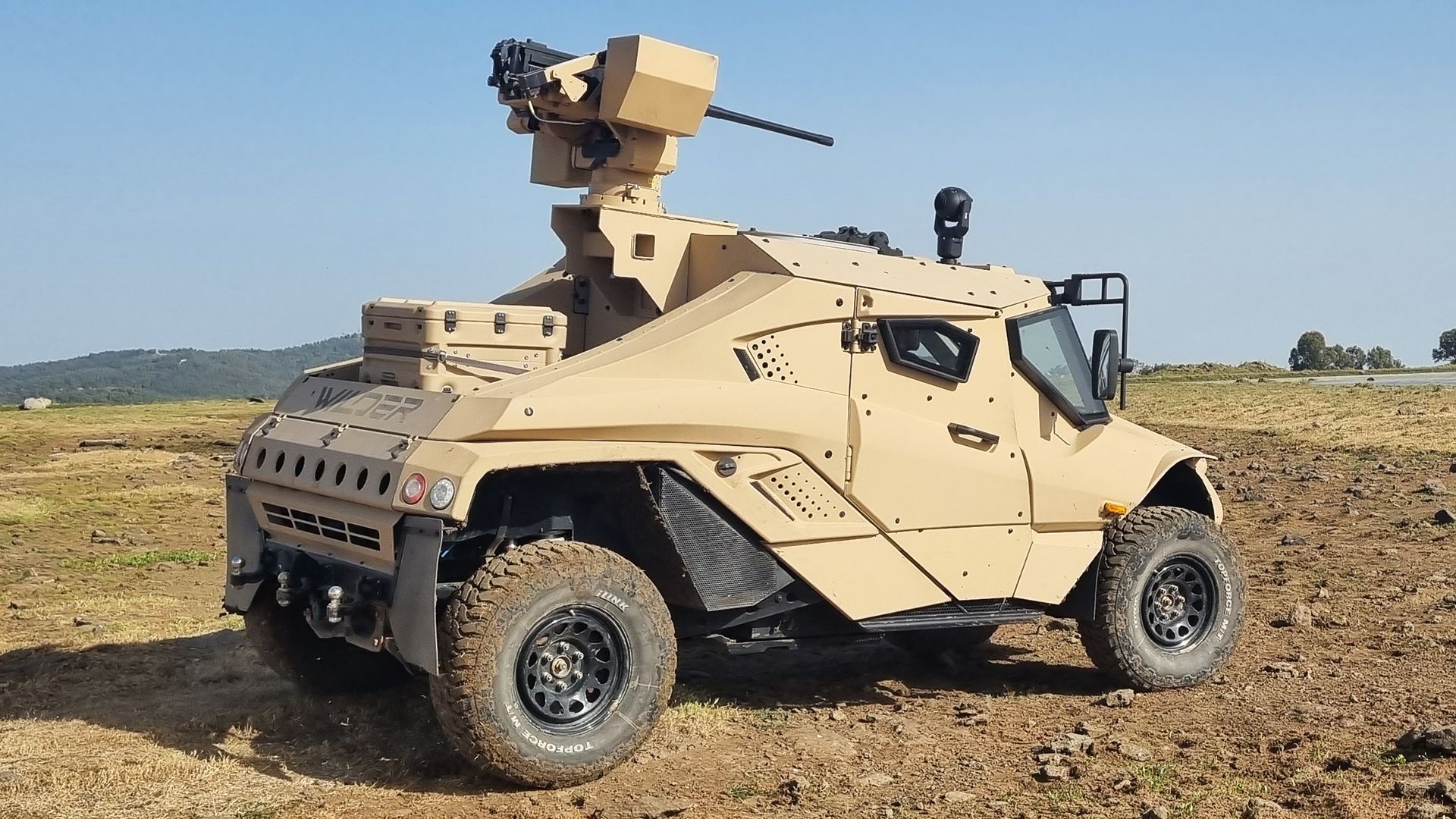 1920x1080 New Israeli Combat Vehicle Is Part Dakar Buggy, Part McLaren F1