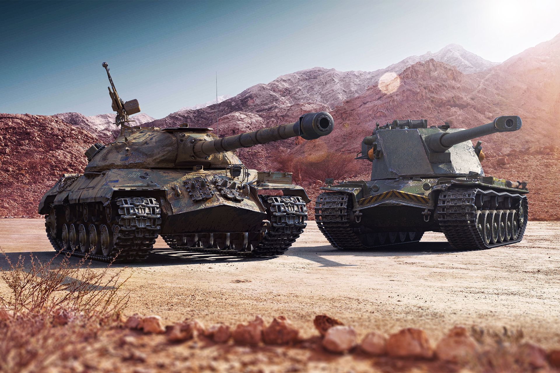 1920x1280 Update Your Wallpaper With The IS 3 & The Kranvagn. General News. World Of Tanks