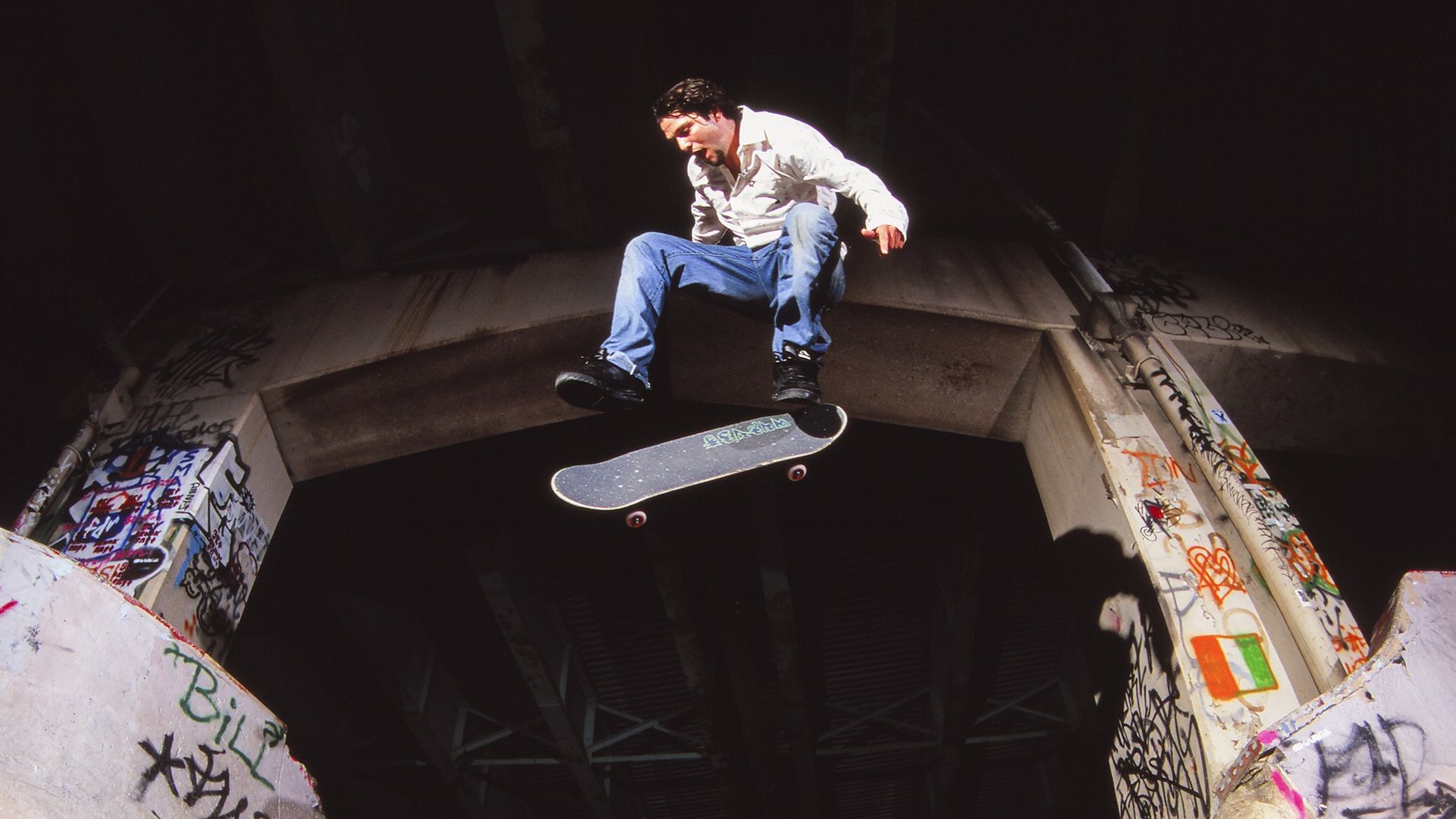 1920x1080 Download Jump Skateboard Skateboarding Bam Margera Sports HD Wallpaperx1080