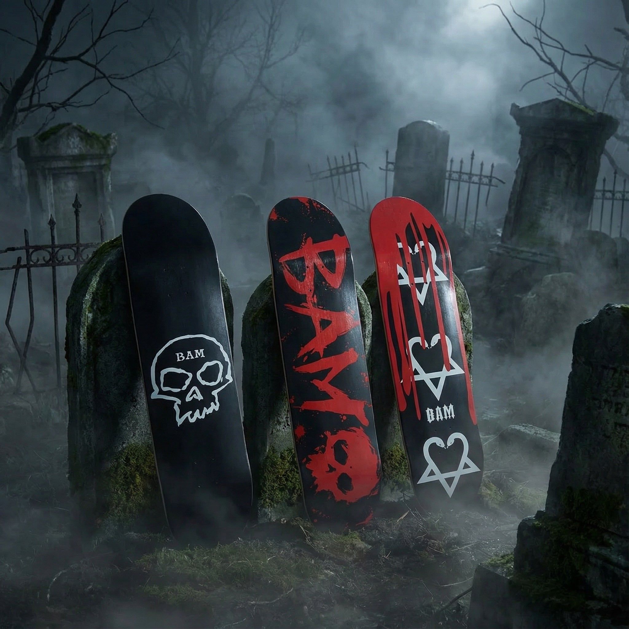 2048x2048 Zero Skateboards X BAM Margera Collection