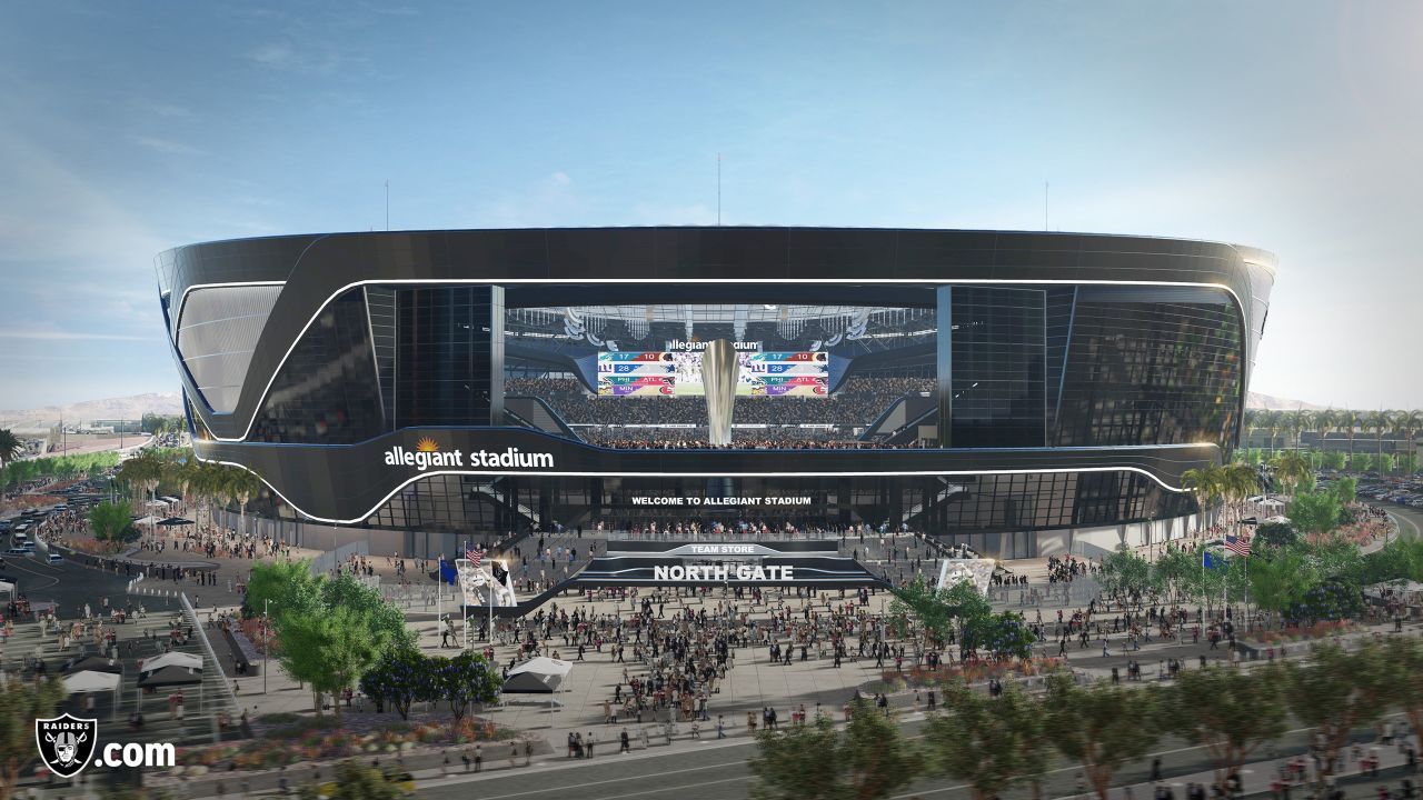 1280x720 Allegiant Stadium: First Look