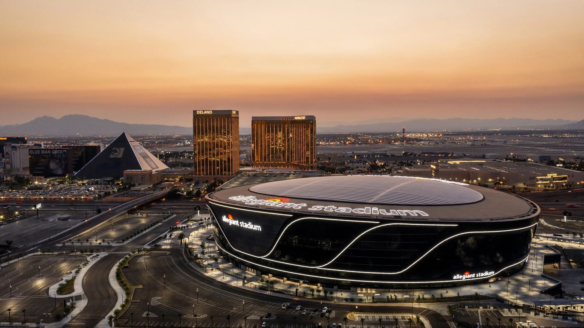 2048x1152 The arena where was the Super Bowl 2024 was played