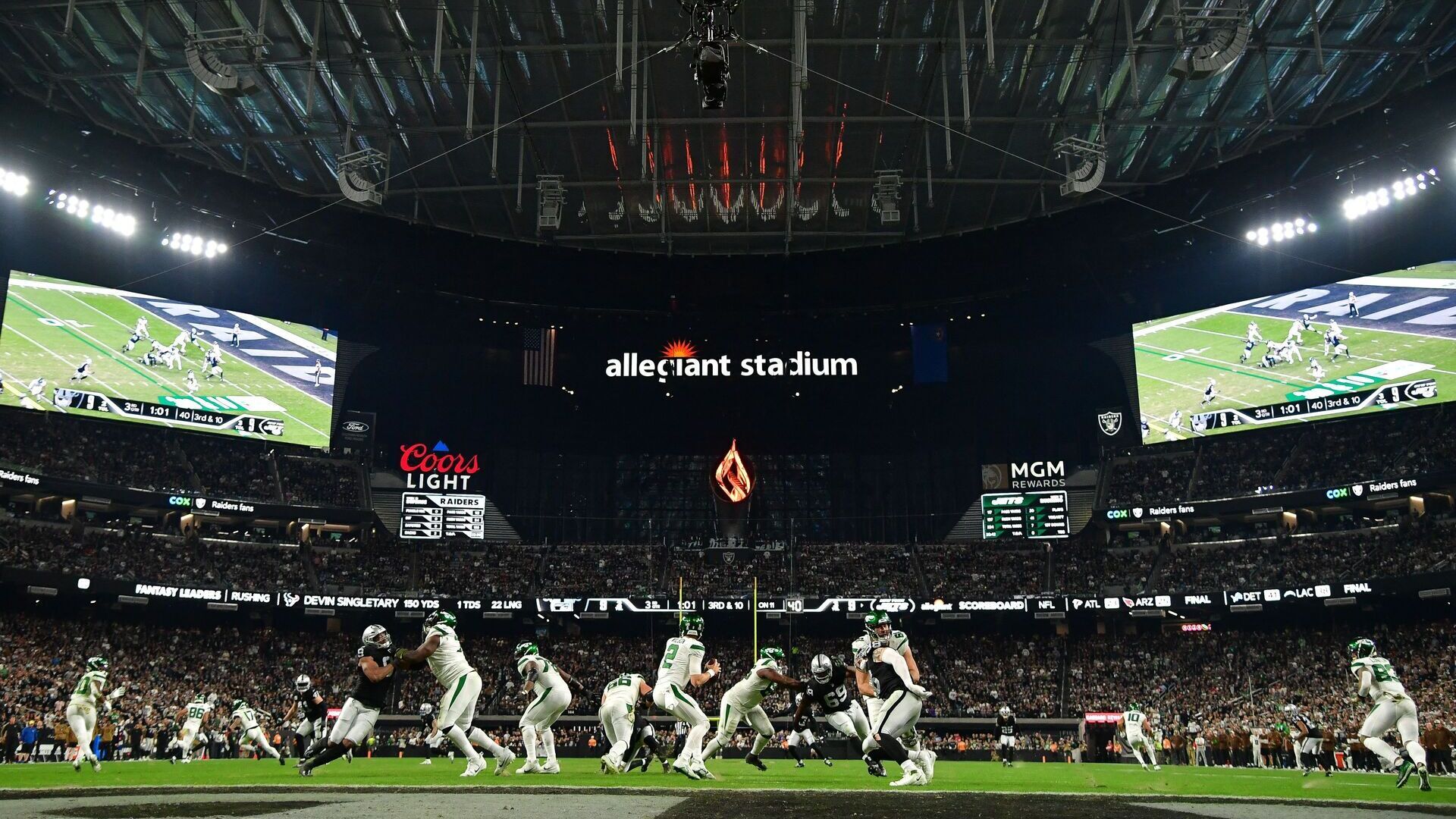 1920x1080 The Allegiant Stadium makes its Super Bowl Debut