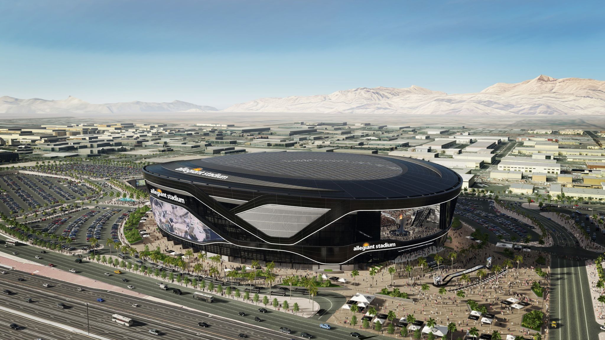 2048x1152 Allegiant Stadium to showcase Las Vegas