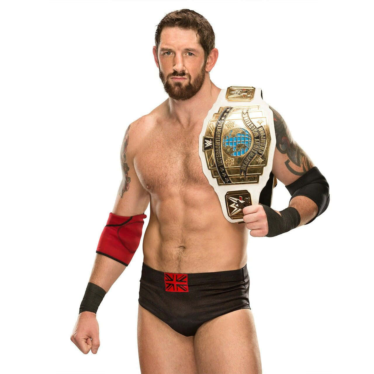 1280x1280 Download Wade Barrett With 2014 Belt Wallpaper
