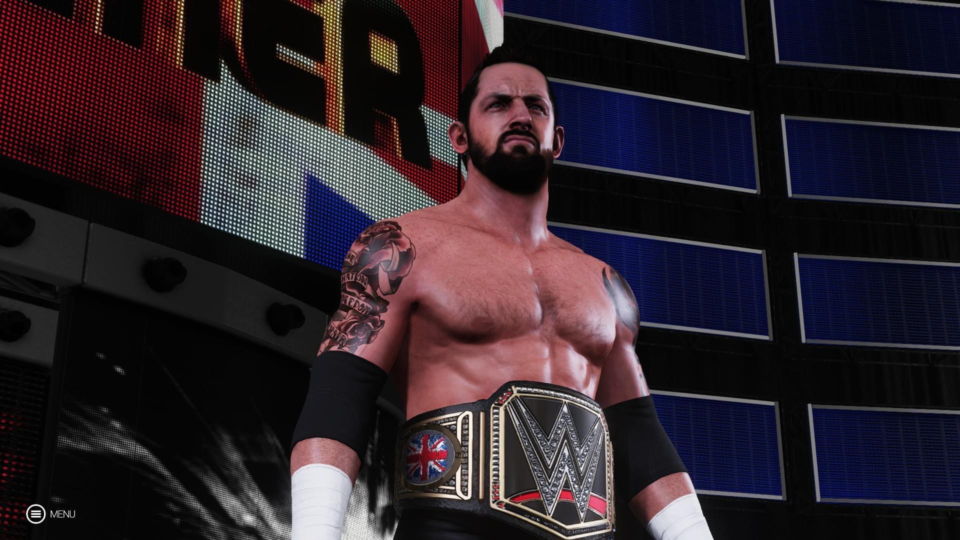 1920x1080 Barret knew he couldn't win the match, but he was fearless. I took one last good picture of him with the title