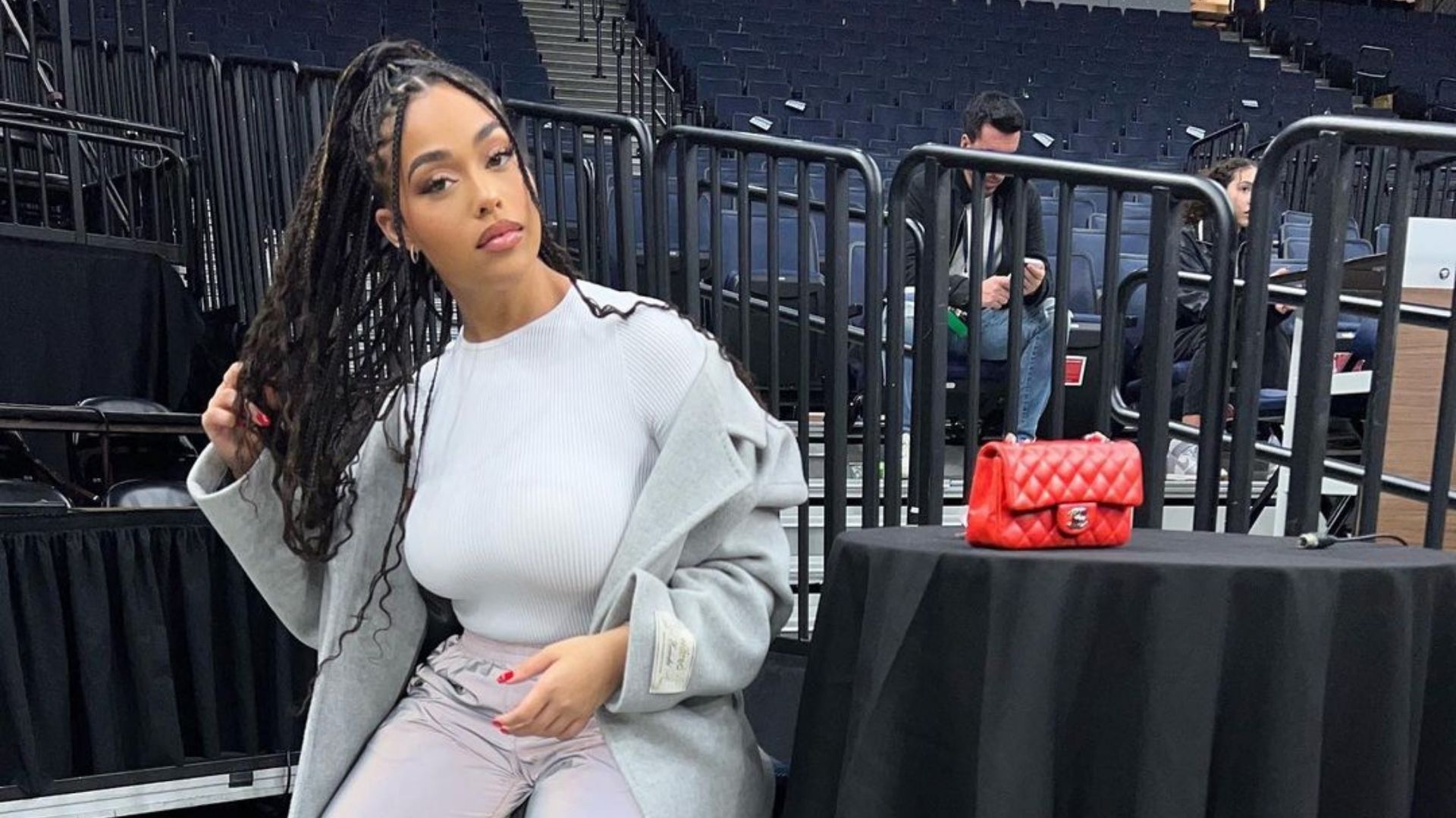 1920x1080 Jordyn Woods steps out in this Lebanese designer's outfit