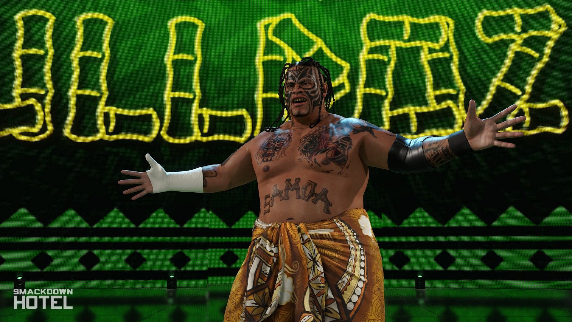 1920x1080 Umaga: How To Unlock in WWE 2K24 Roster